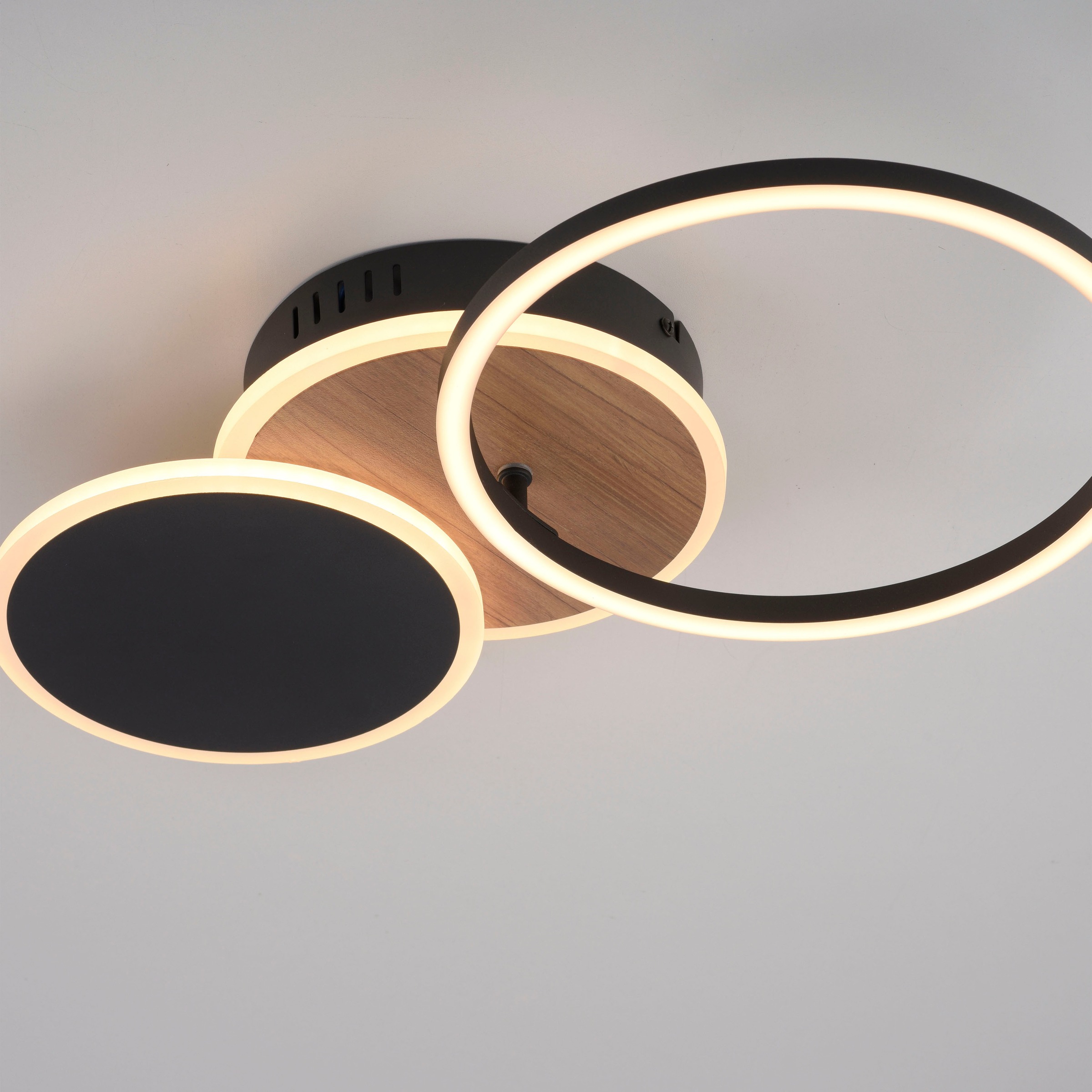 JUST LIGHT Deckenleuchte »SEVENT«, 1 flammig, Leuchtmittel LED-Board | LED fest integriert, LED
