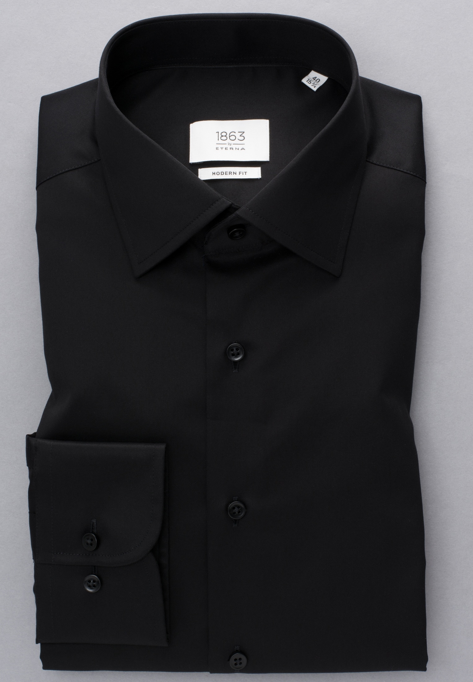 Eterna Langarmhemd »MODERN FIT«, NON IRON (bügelfrei)