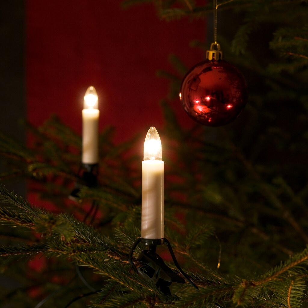 KONSTSMIDE Christbaumkerzen »Weihnachtsdeko, Christbaumschmuck«, 25 St.-flammig