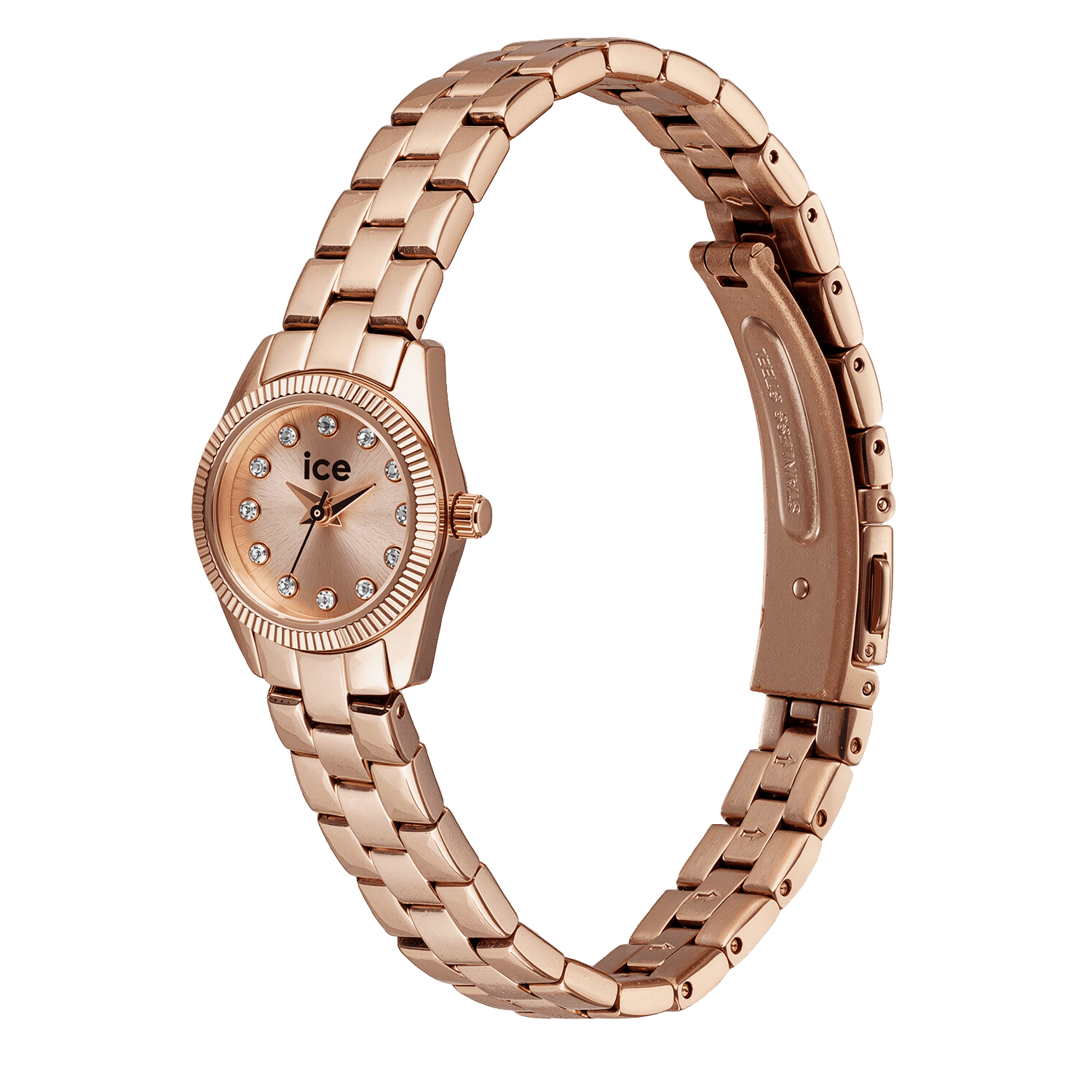 ice-watch Quarzuhr »ICE mimi« Armbanduhr, Damenuhr, Edelstahlarmband, analog