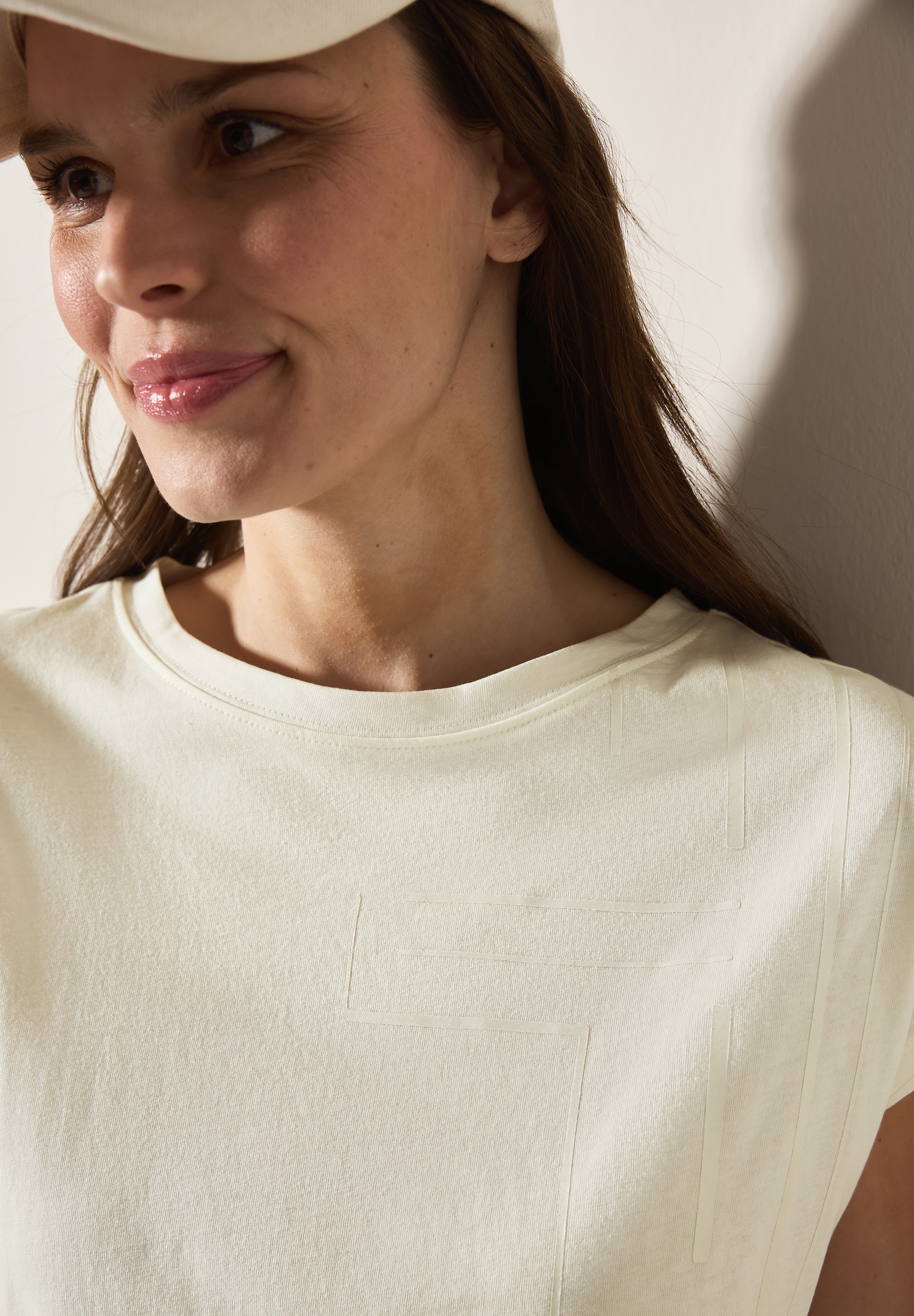 Cecil T-Shirt, mit Folien Print