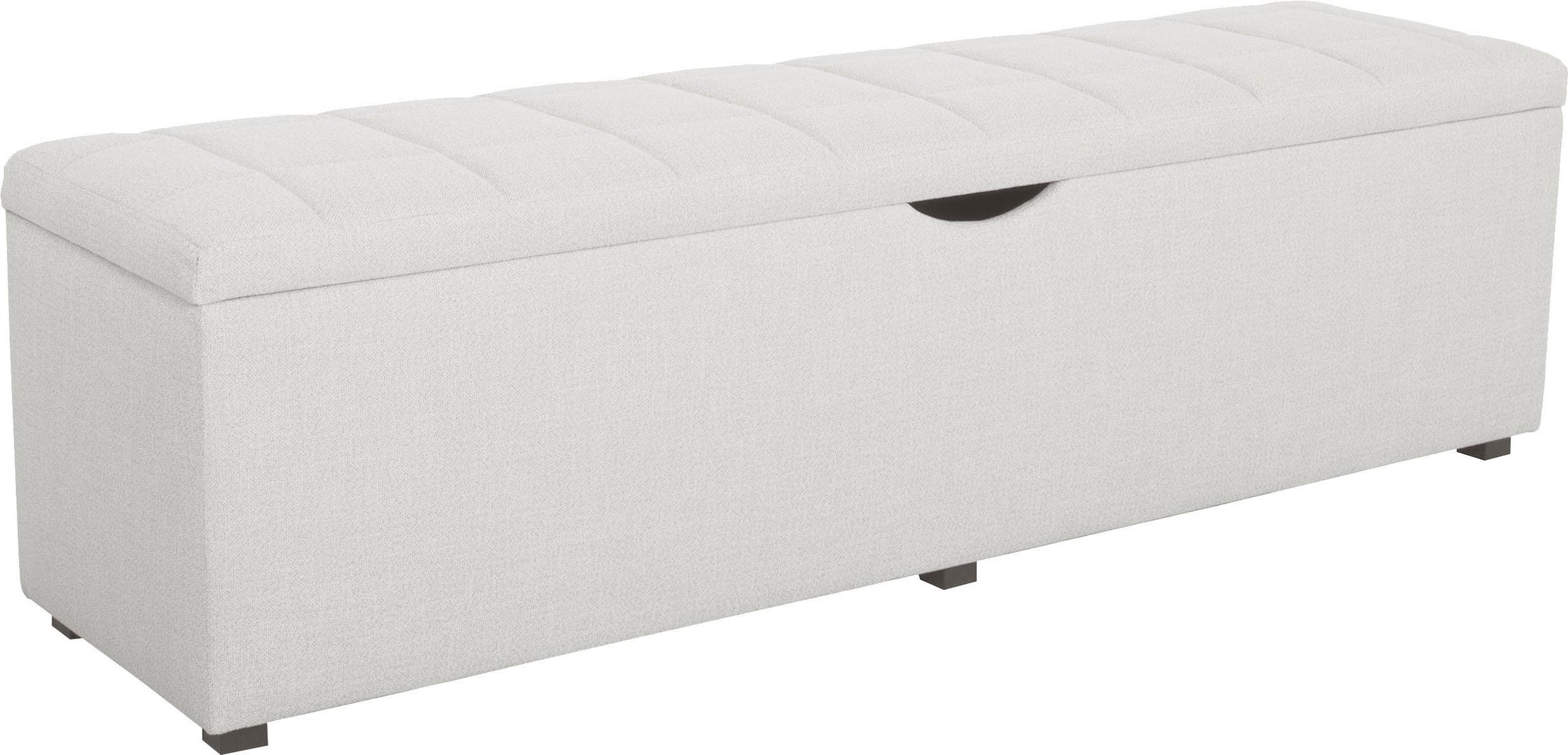 Home affaire Hockerbank »Checked« mit Stauraum, Breite 120 cm und 160 cm, als Bettbank geeignet
