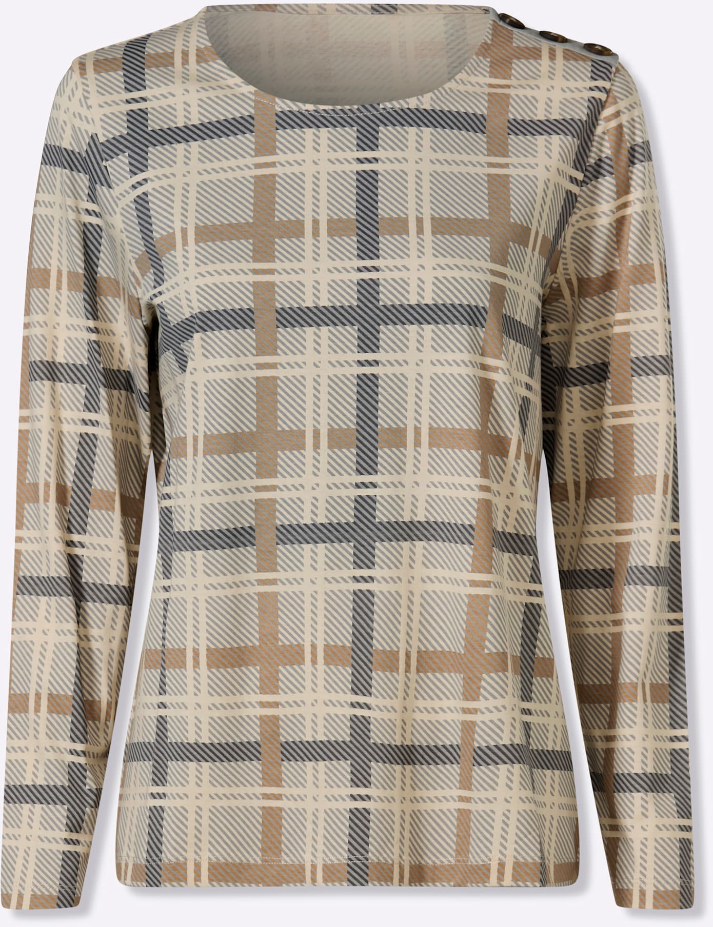 Classic Basics Langarmshirt »Rundhals-Shirt« 1