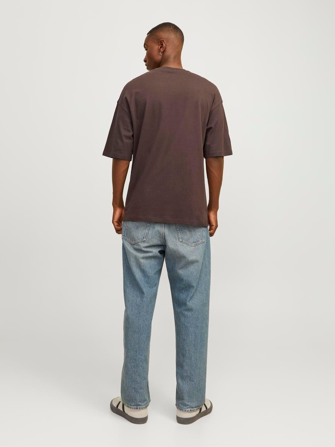 Jack & Jones Rundhalsshirt »JJECHARGE TEE O-NECK NOOS«, mit Rundhalsausschnitt