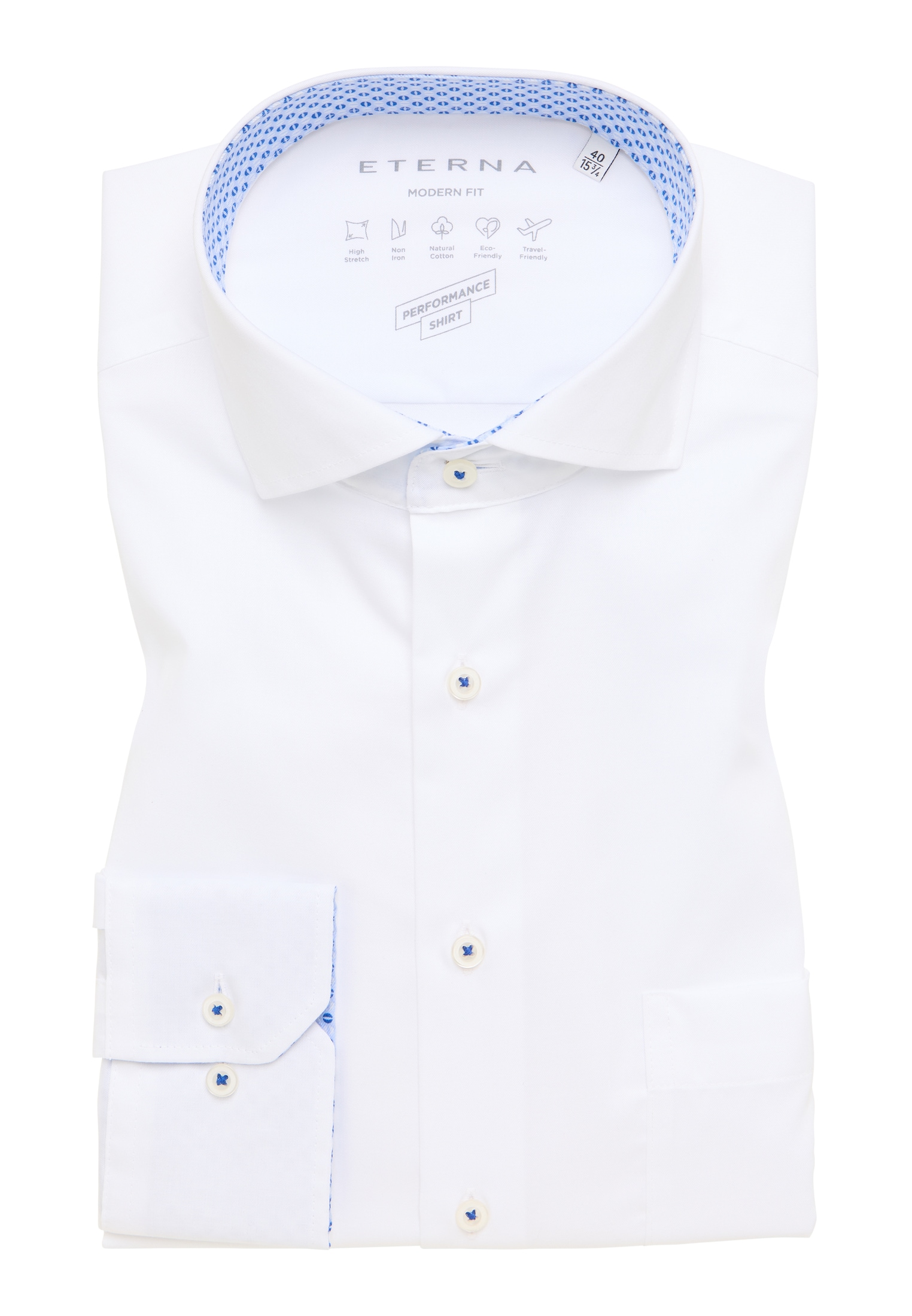 Eterna Langarmhemd »MODERN FIT«