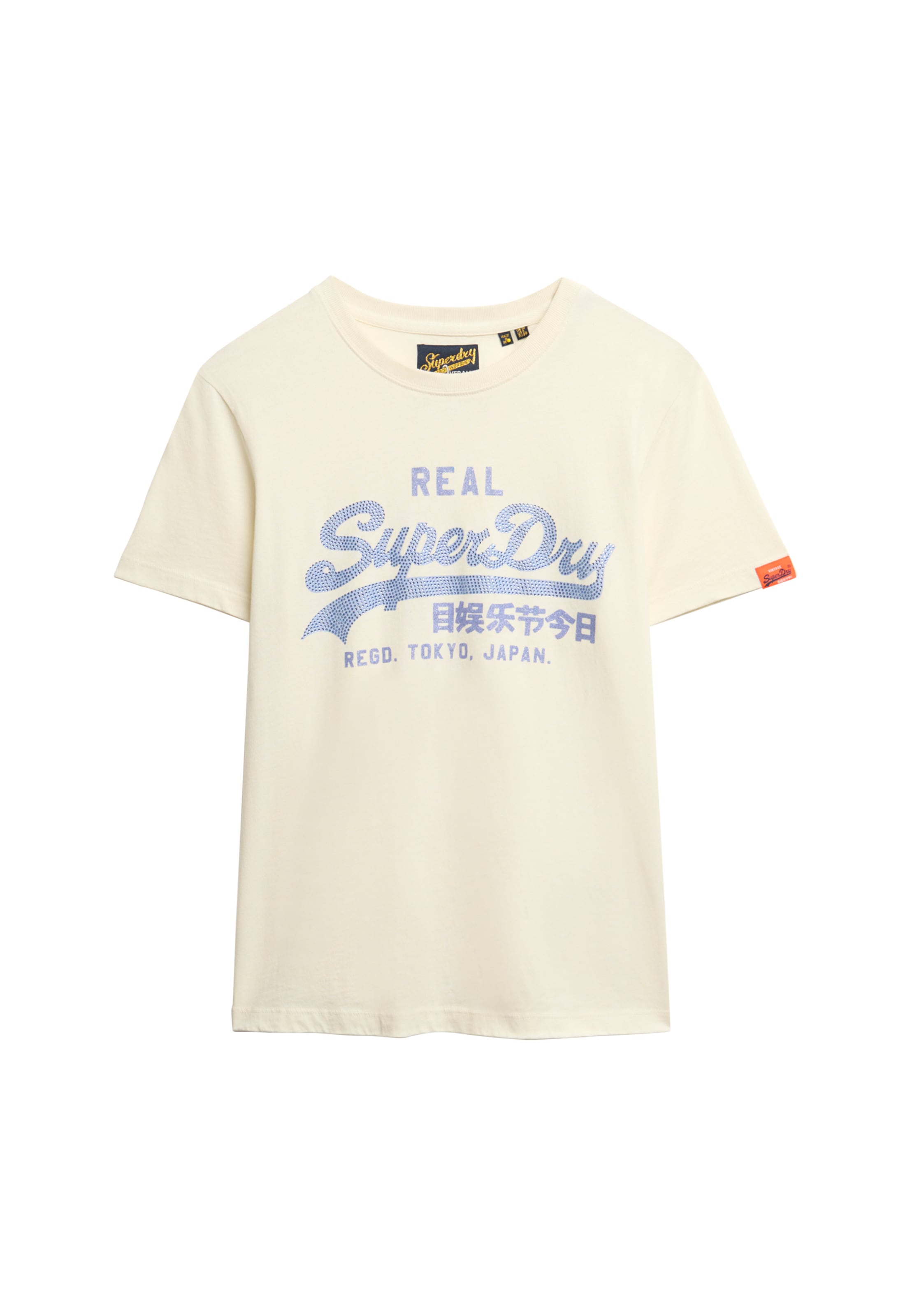 Superdry Kurzarmshirt »VL RHINESTONE SLIM TEE«