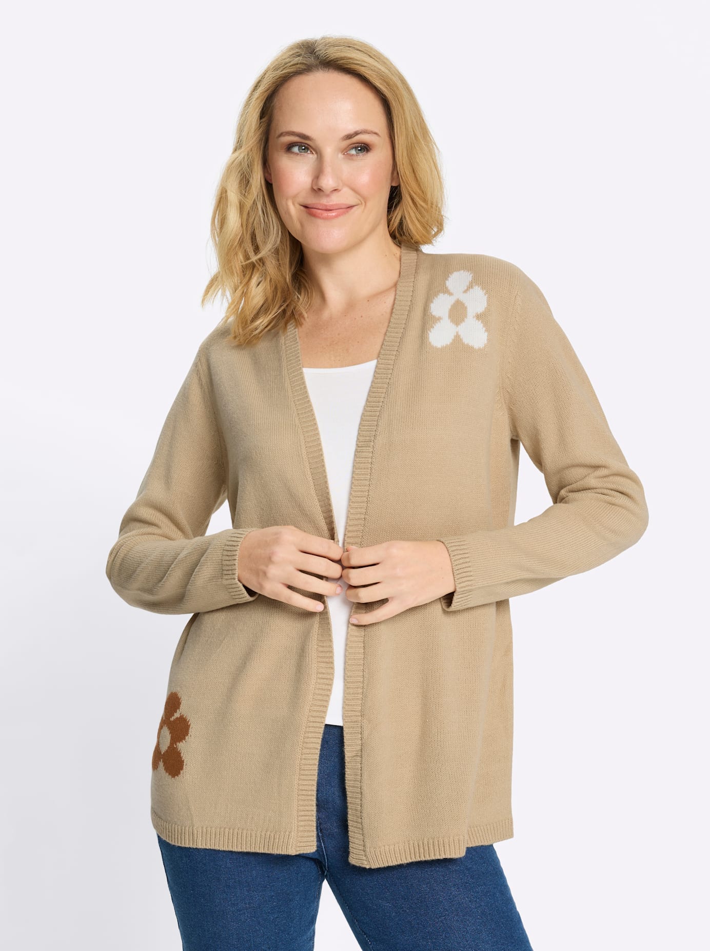 Classic Basics Strickjacke