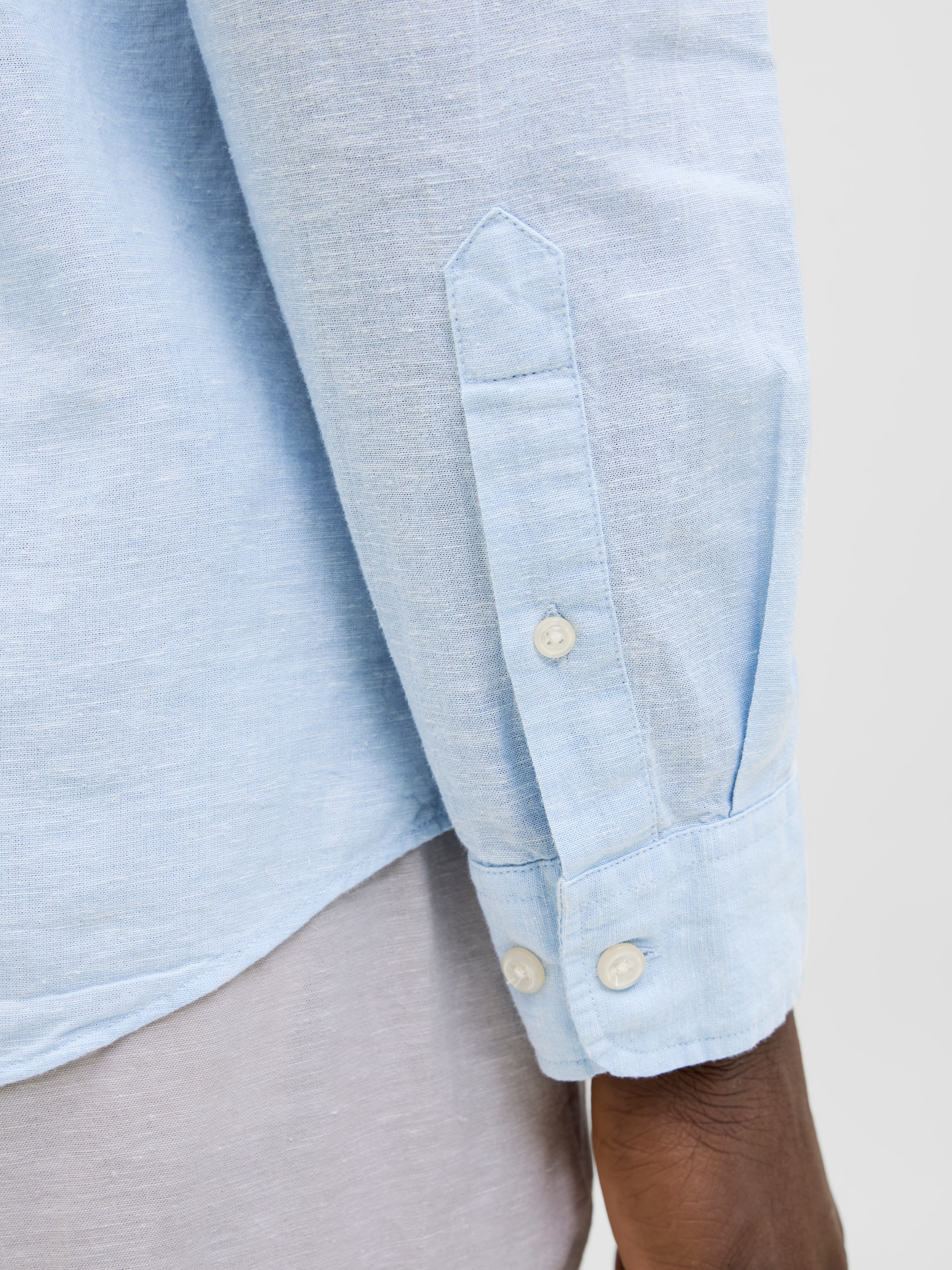 Jack & Jones Langarmhemd »JJEBREEZE SHIRT LS SN«, mit Hemdkragen