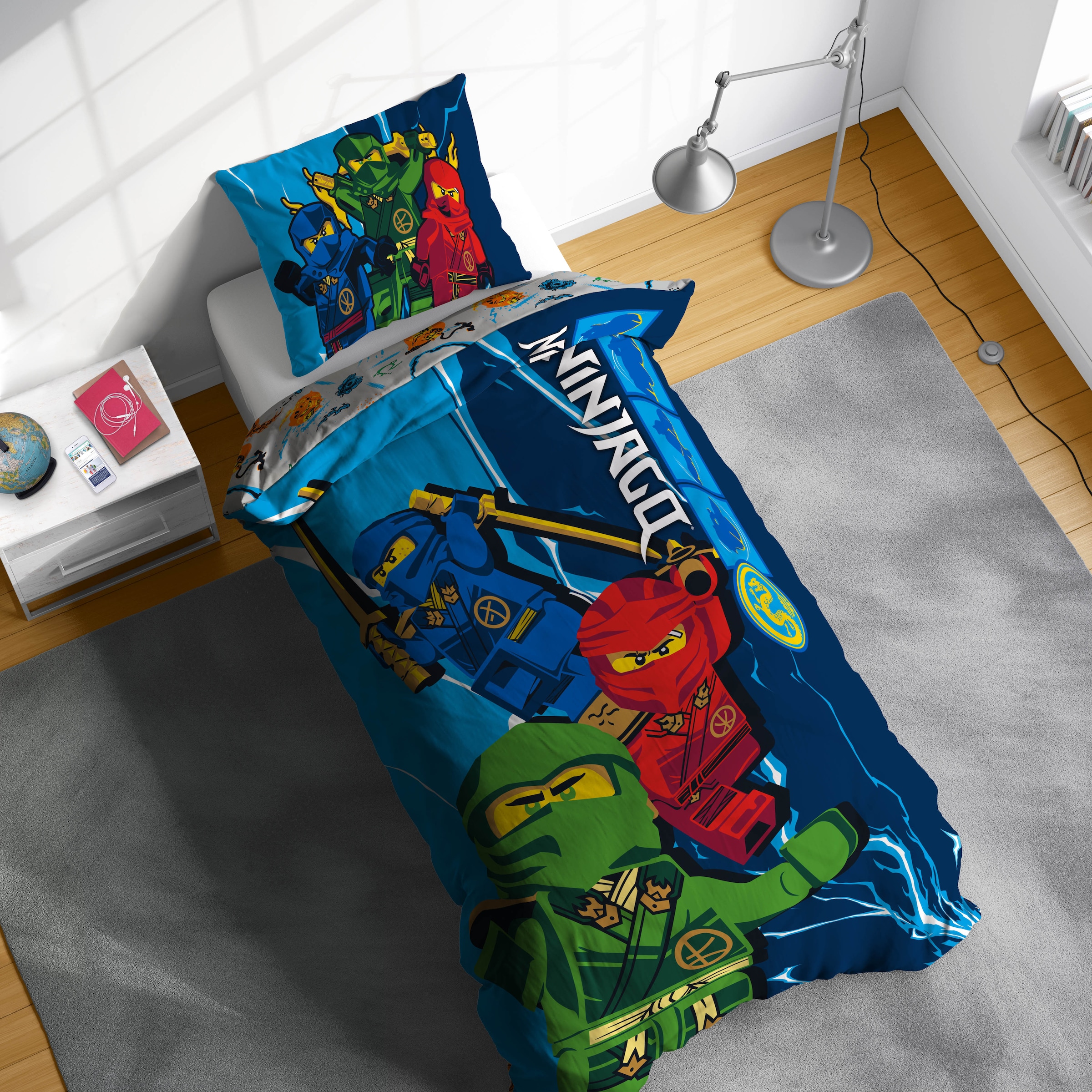 LEGO® Kinderbettwäsche »Lego Dragons Rising« 2 100% Baumwolle