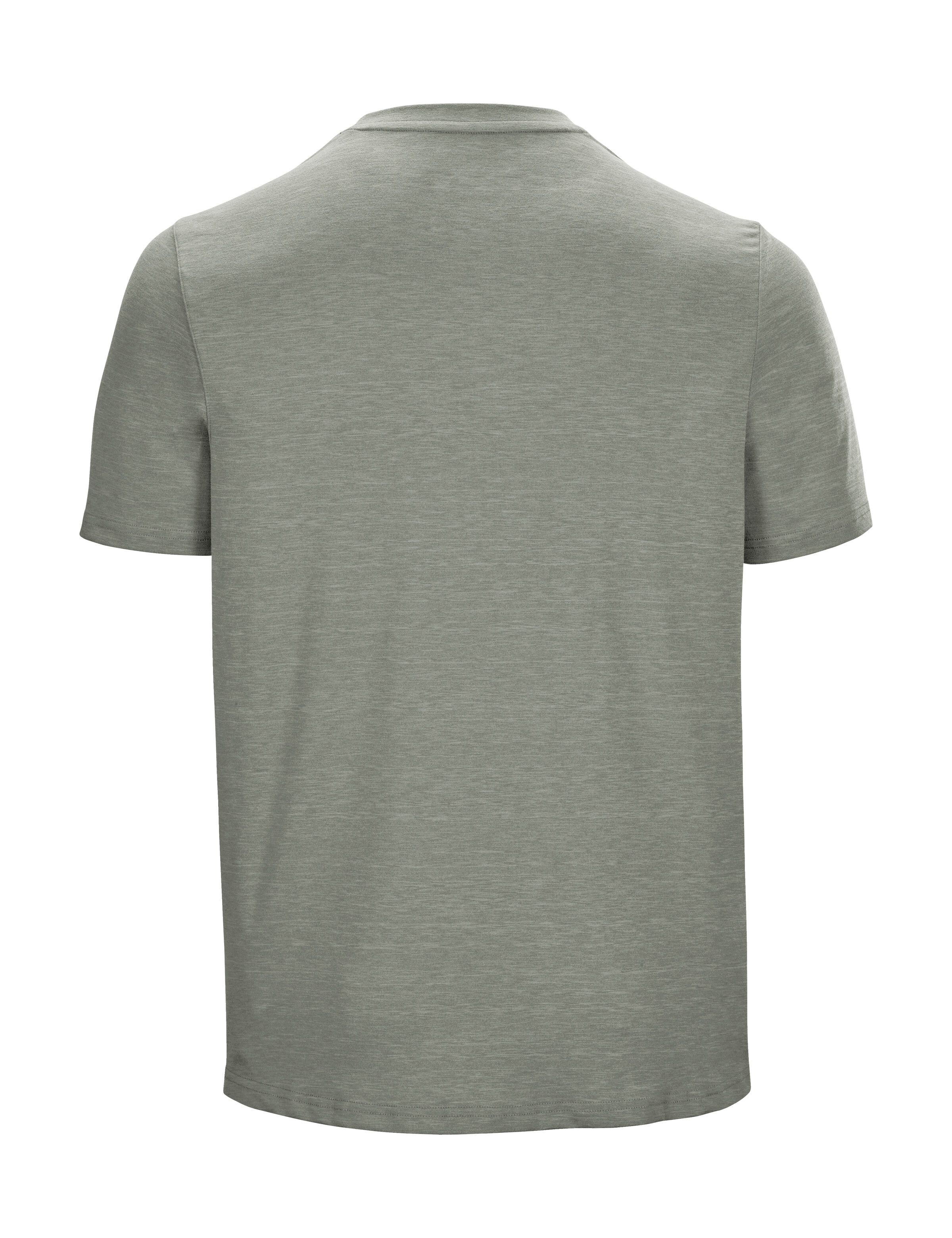 Killtec T-Shirt »Lilleo MN TSHRT C«, Schnelltrocknendes Herren T-Shirt mit Berg-Print und Melange-Optik