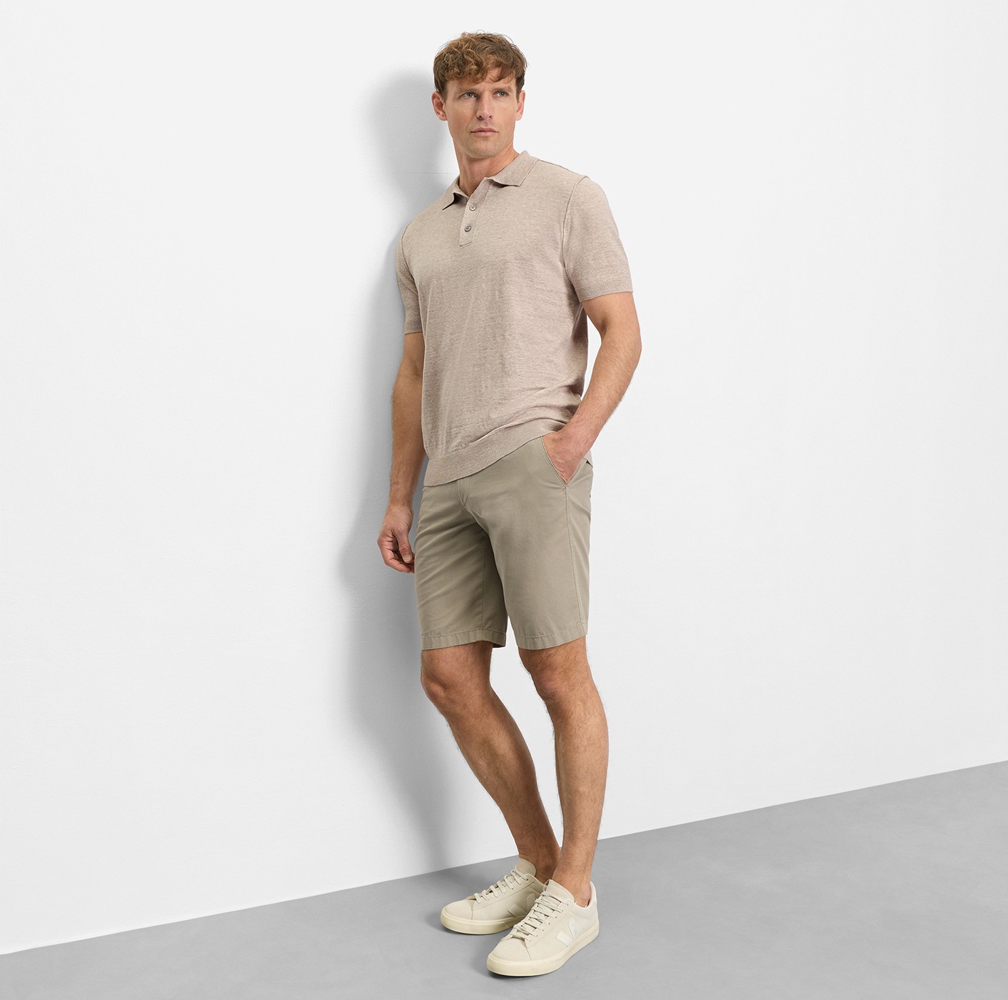 OLYMP Poloshirt »Strick Casual« mit Knopfleiste, regular fit