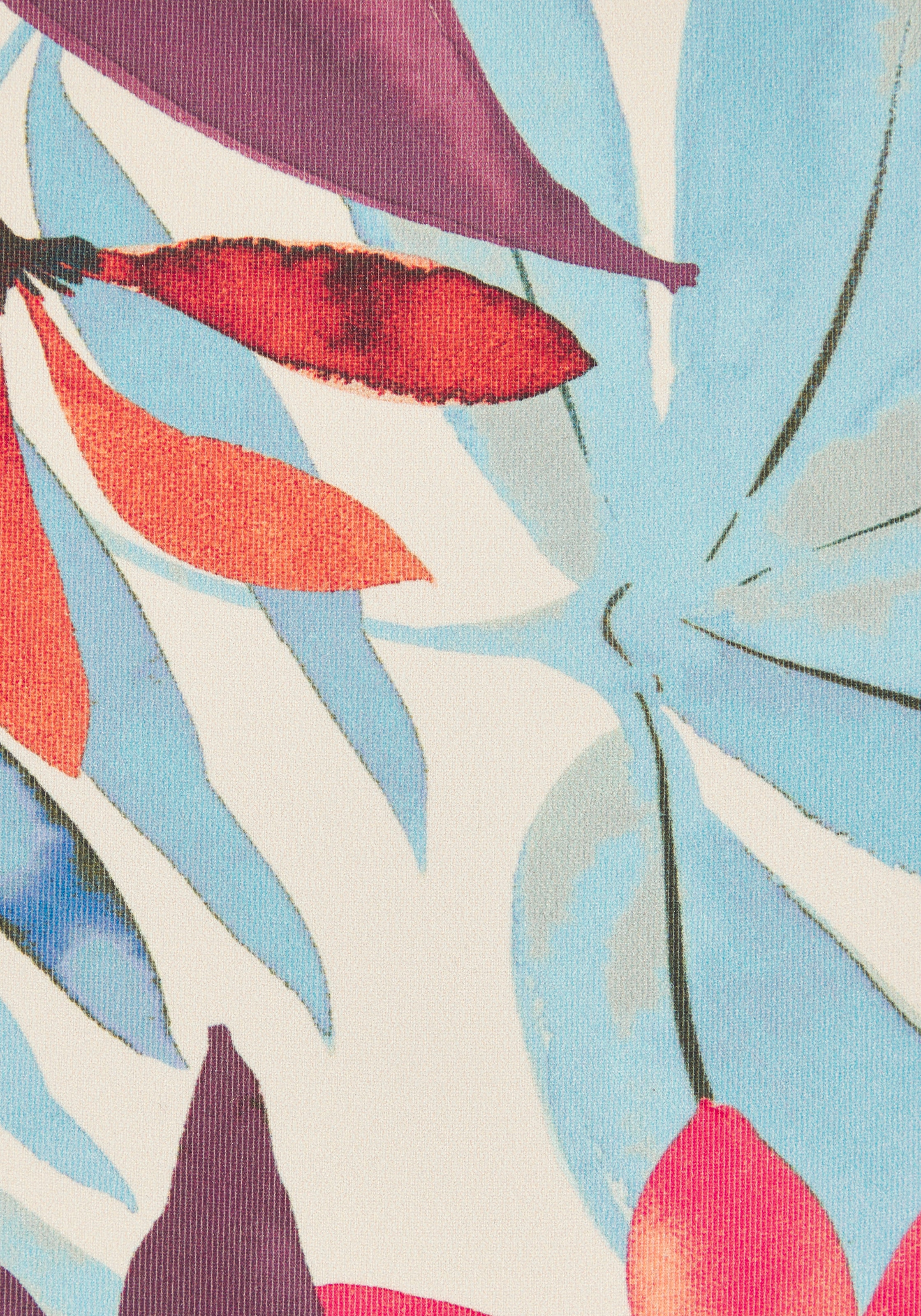 LASCANA Bikini-Hose »Imani«, mit sommerlichem Blätterprint