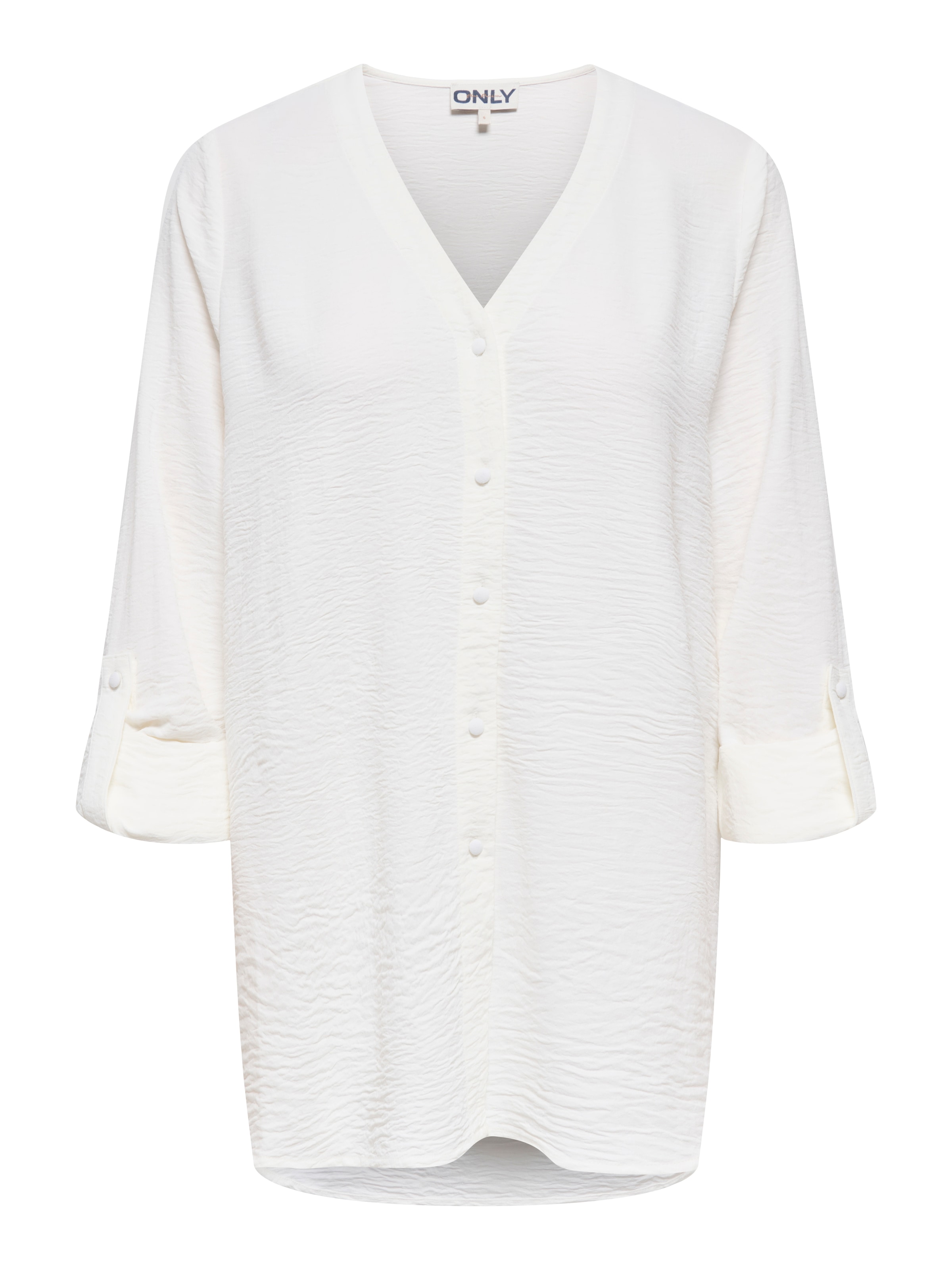 ONLY Shirtbluse »ONLJANA METTE V-NECK LS SHIRT NOOS WVN«