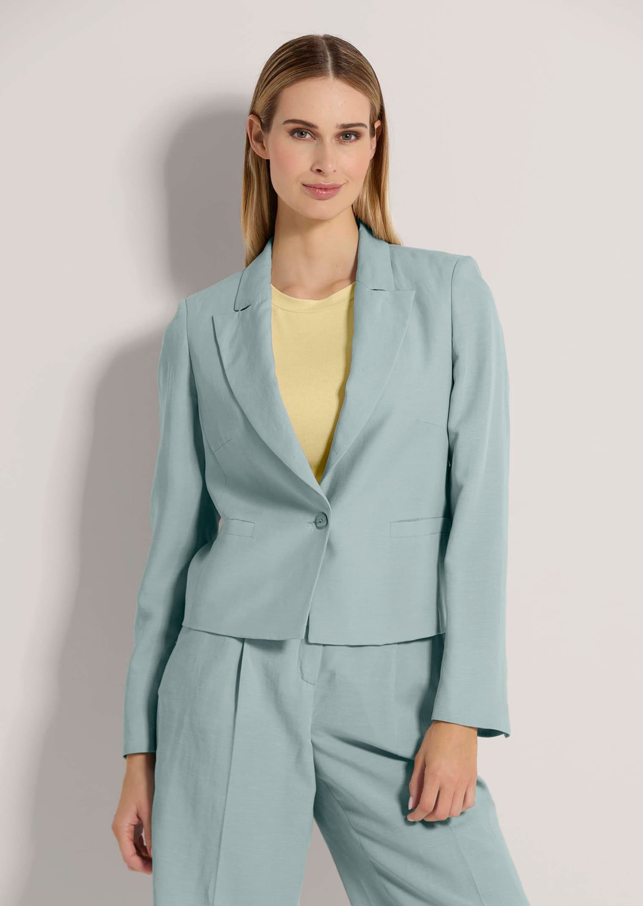 MADELEINE Jackenblazer »Blazer Kurzblazer mit Leinen«