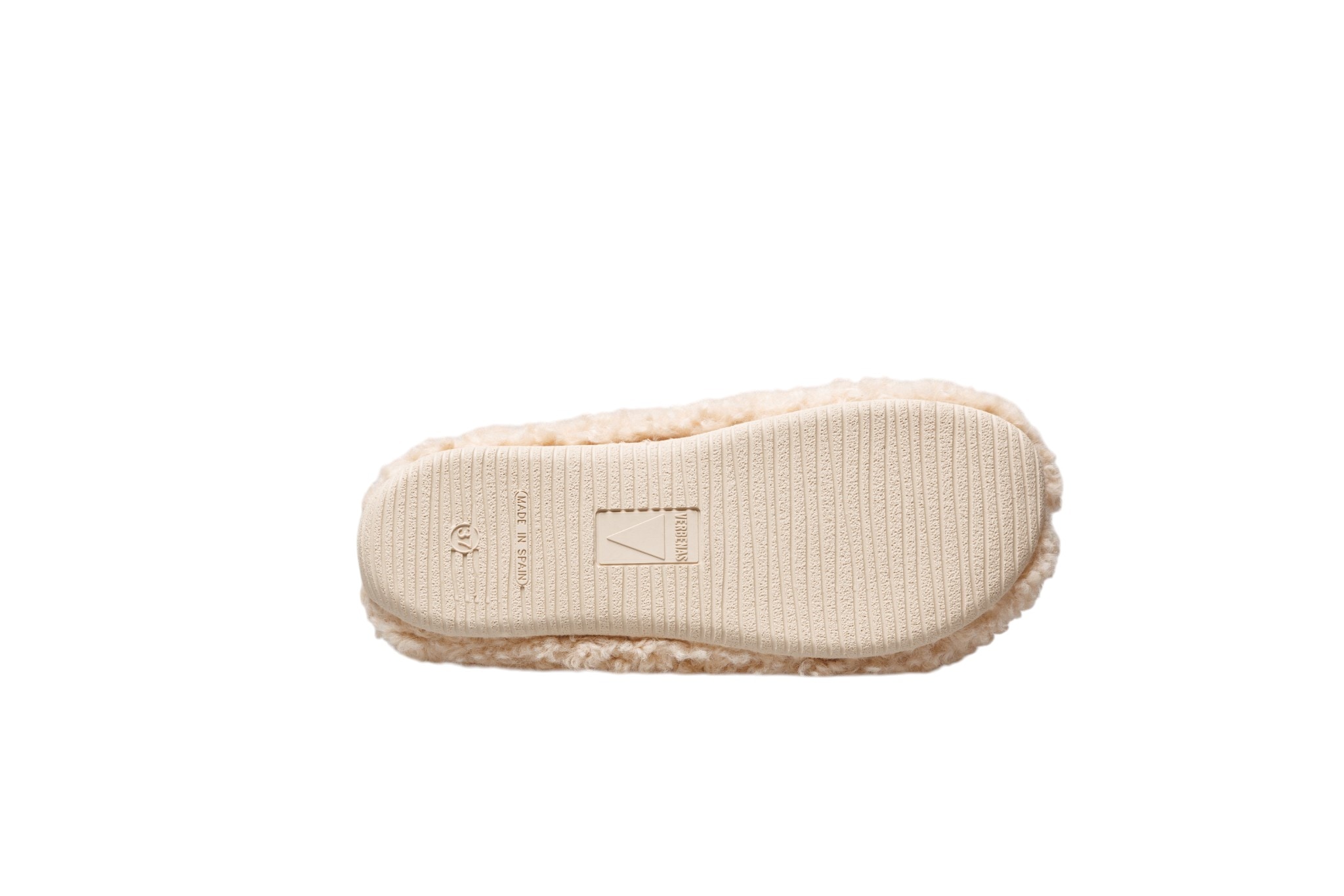 VERBENAS Hausschuh »YOI CURLY«  Hüttenschuh, Homeslipper, Wohlfühlschuh mit Logo-Schriftzug