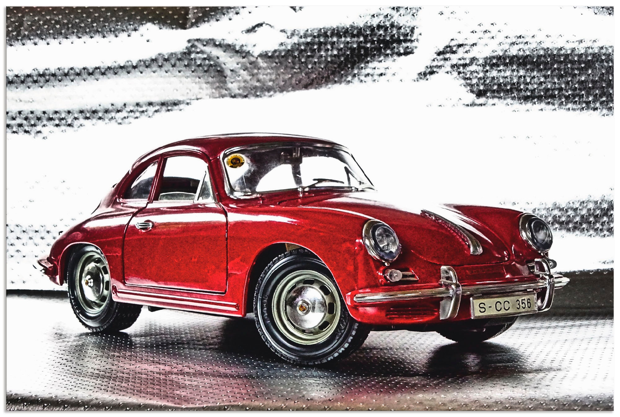 Artland Wandbild »Klassiker - Der Porsche 356« Auto 1 Stk. tlg. als Alubild, Leinwandbild, Poster in verschied. Größen
