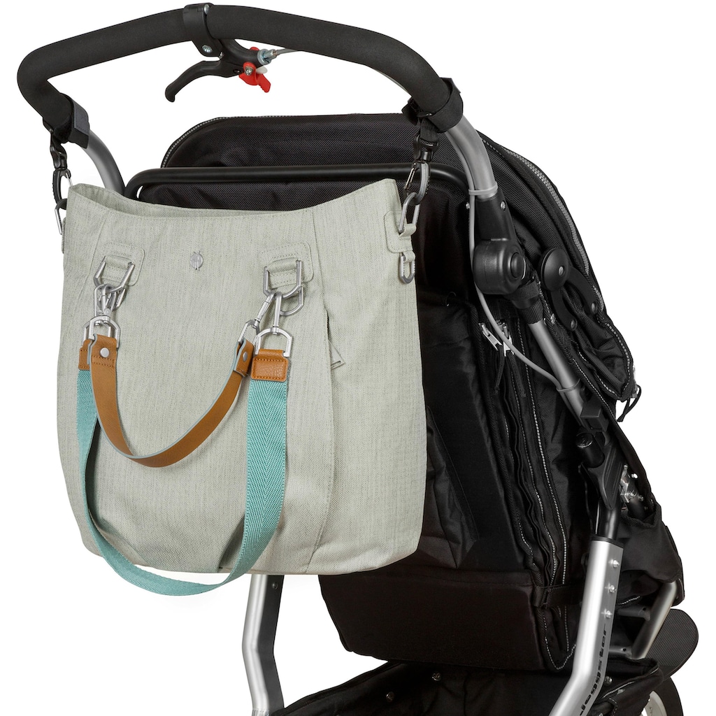 LÄSSIG Wickeltasche »Green Label, Mix'n Match Bag, Light Grey«