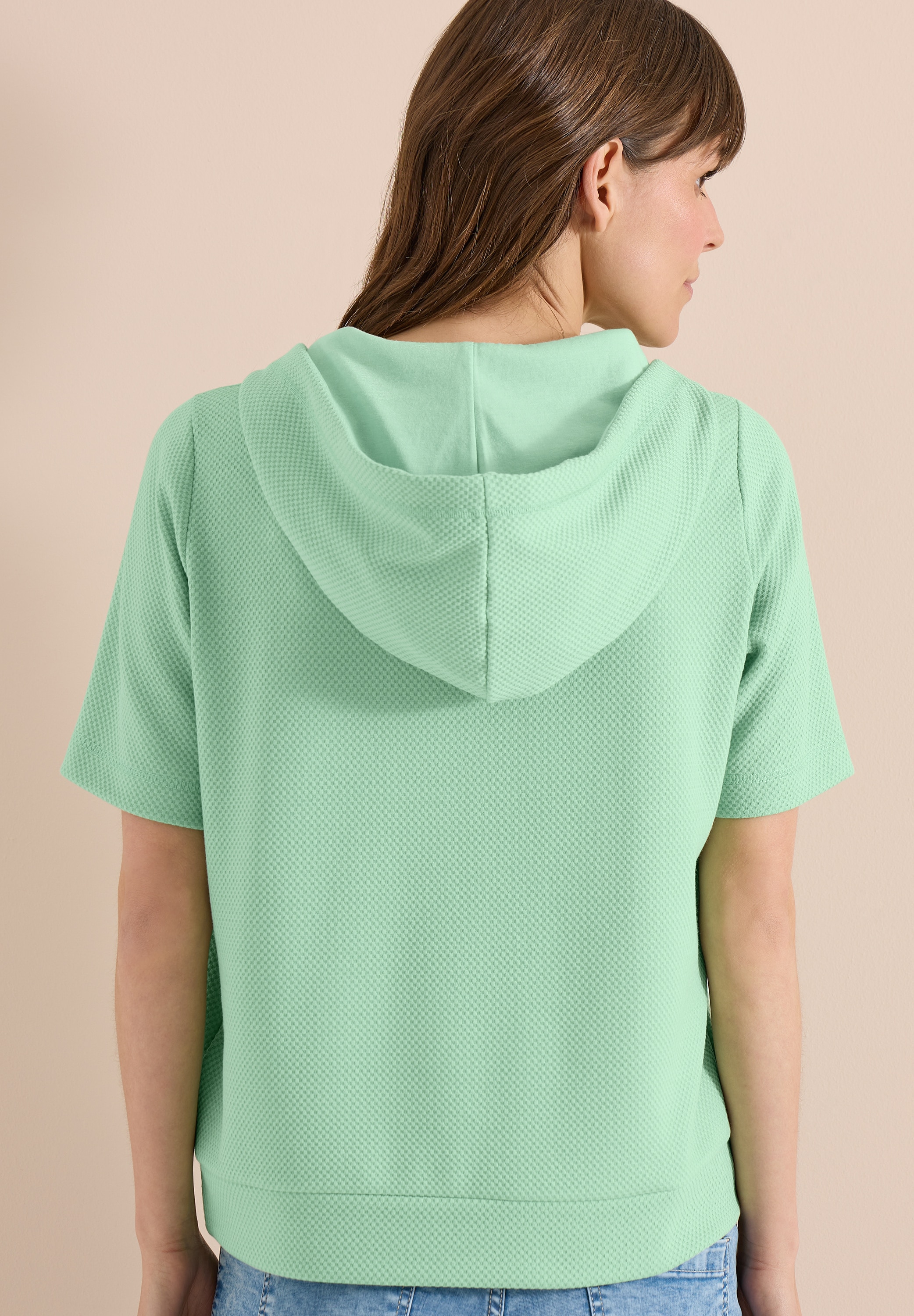 Cecil Kapuzensweatshirt , mit feiner Struktur, Casual Fit

