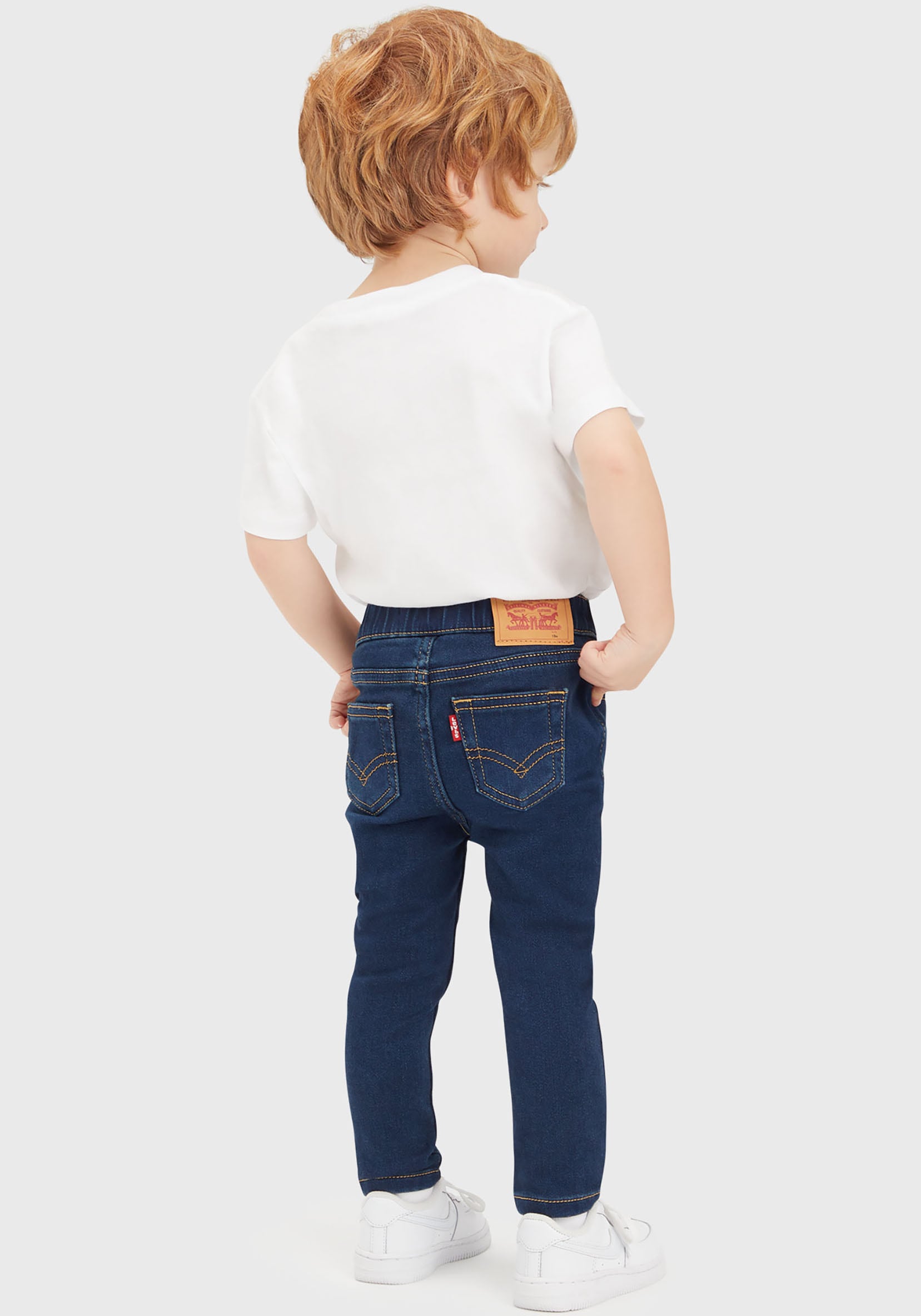 Levi's® Kids Schlupfjeans »LVB SKINNY DOBBY PULL ON PANTS«, for Baby BOYS