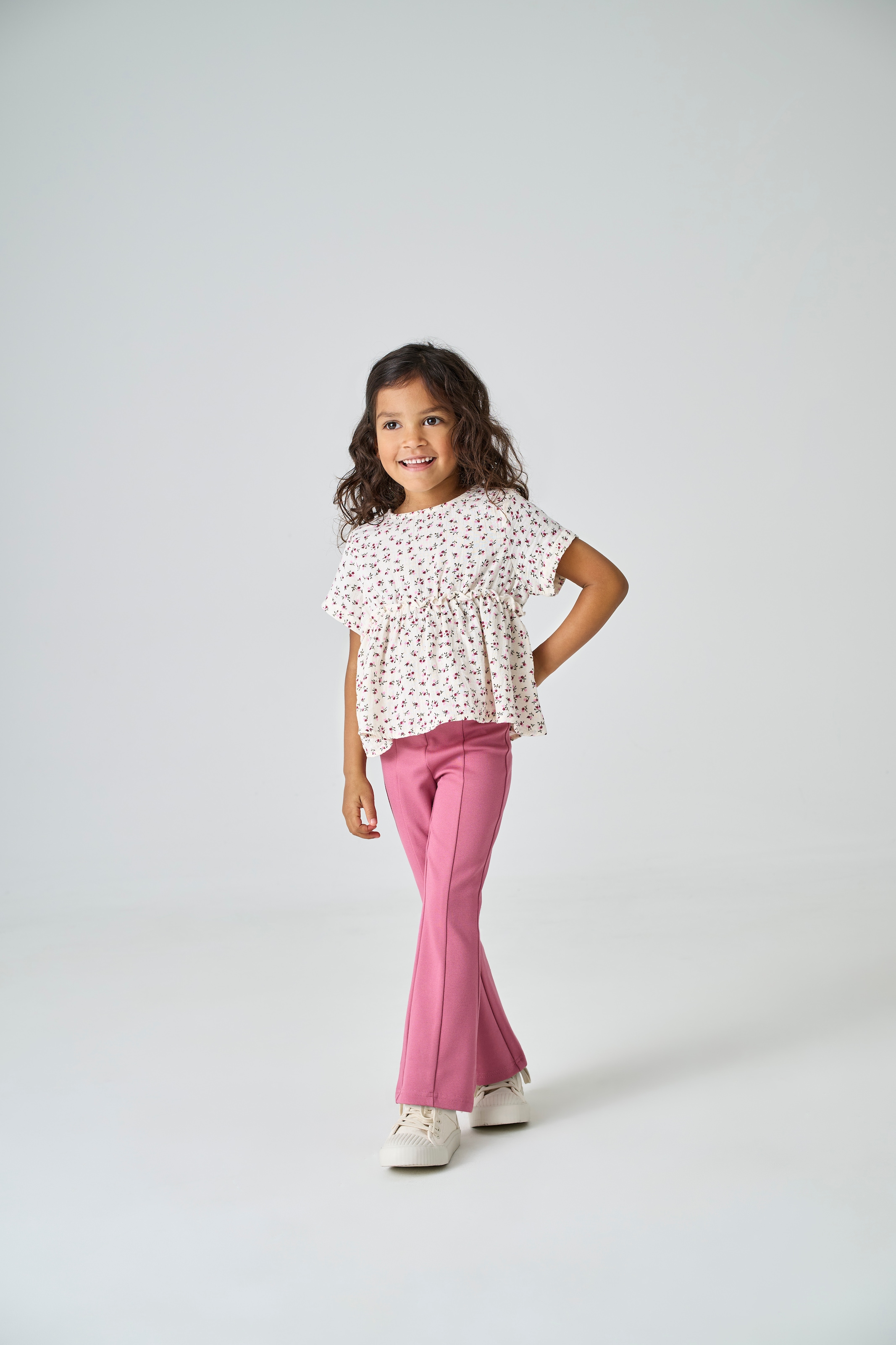 KIDS ONLY Jerseyhose »KMGPAIGE LIFE FLARED PNT NOOS«  mit ausgestelltem Bein