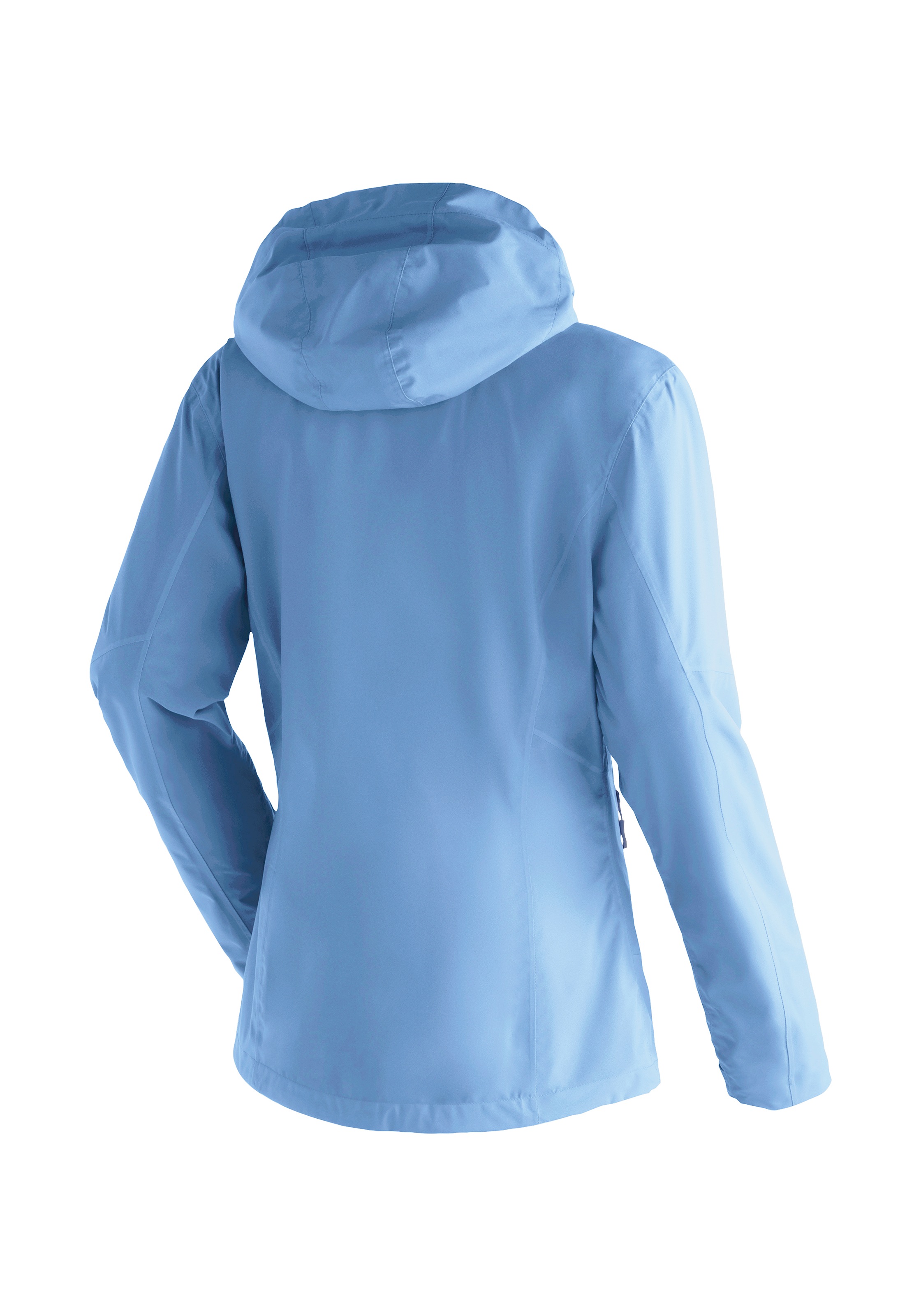 Maier Sports Outdoorjacke »Metor rec W«, Damen Regenjacke wasserdicht mit Kapuze, 2 Taschen außen, Innentasche