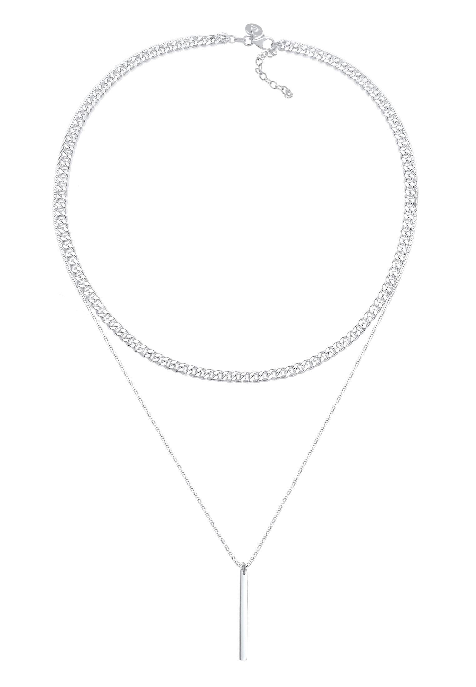 Elli Premium Silberkette »Halskette Halskette Layer 925 Sterling Silver«
