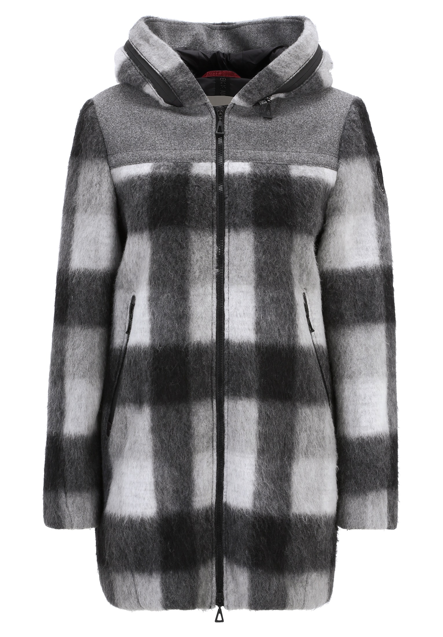 Amber & June Damen Winterjacke »Winterjacke mit Kapuze«, Größe 40