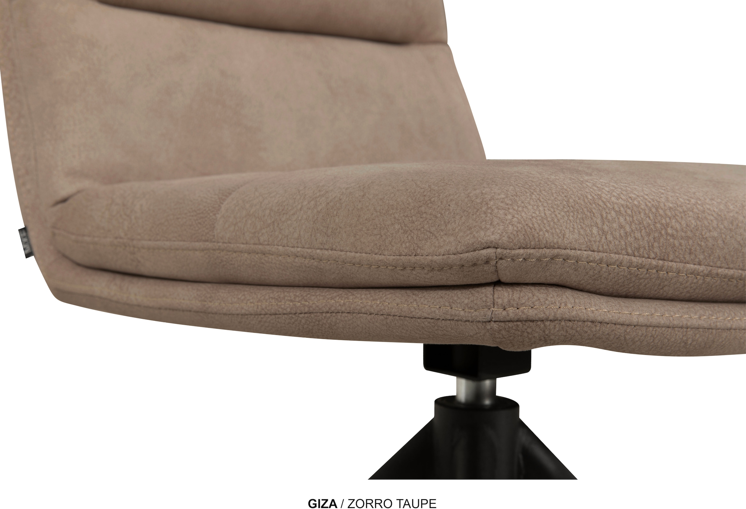 OMG Design Esszimmerstuhl »Giza« (Set) 2 Stk.Drehstuhl mit auto-return, pflegeleichter Bezug