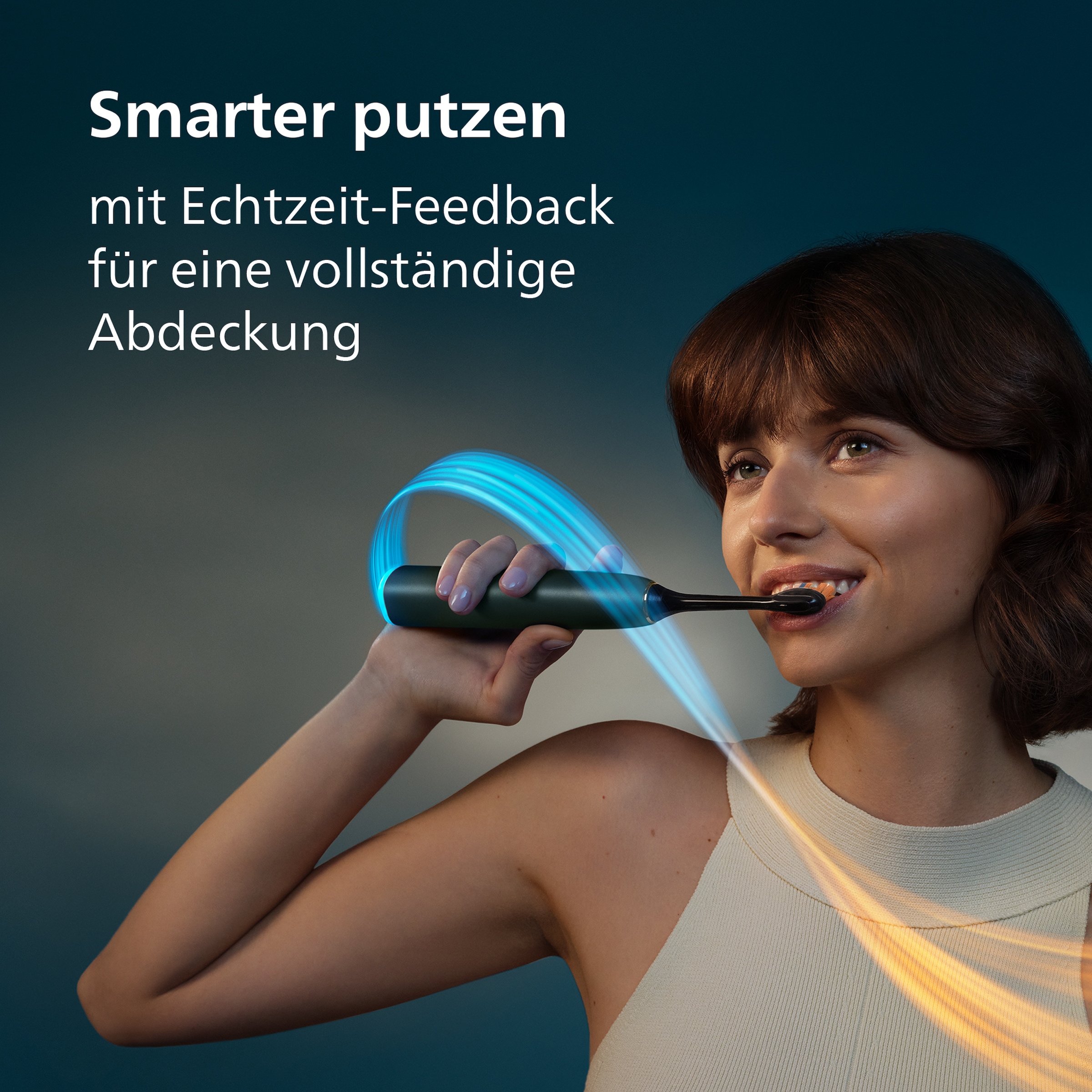 Philips Sonicare Elektrische Zahnbürste »DiamondClean 9000 HX9213« 1 Stk. Aufsteckbürsten mit Smart-Sensoren und 7 Putzprogrammen, inkl. Reiseladeetui