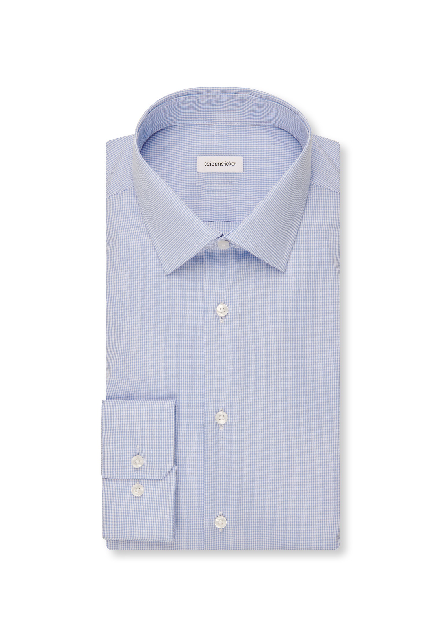 seidensticker Businesshemd »X-Slim« X-Slim 1/1 Kentkragen Karo