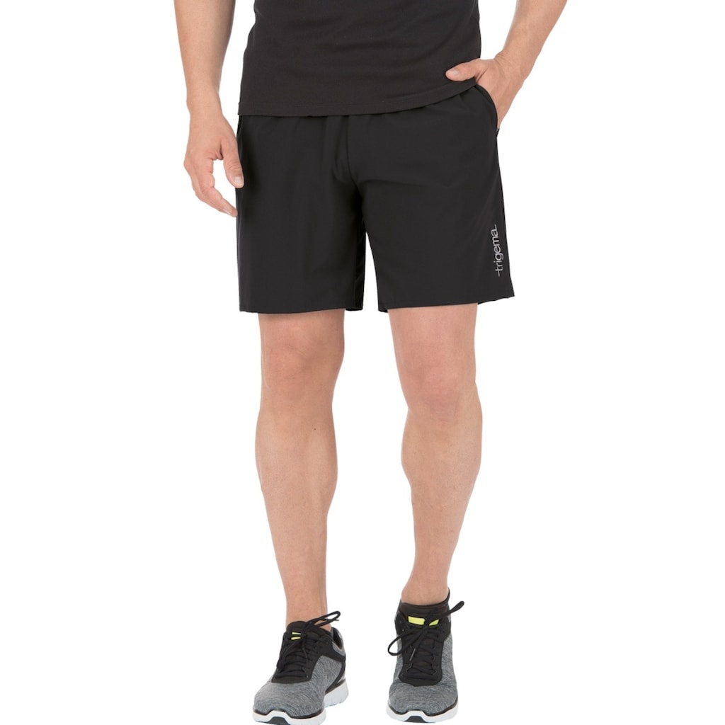 Trigema Jerseyhose »TRIGEMA Sport-Shorts mit Innenslip aus Netz«, (1 tlg.)