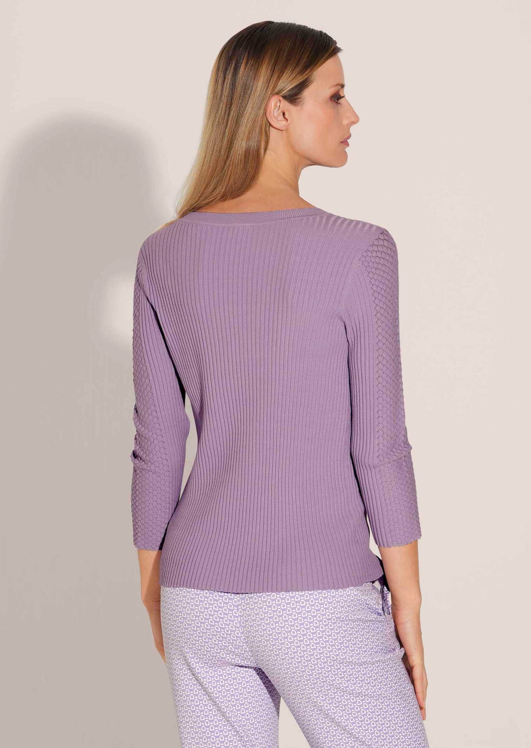 MADELEINE Longpullover »Pullover Rippstrickpullover«
