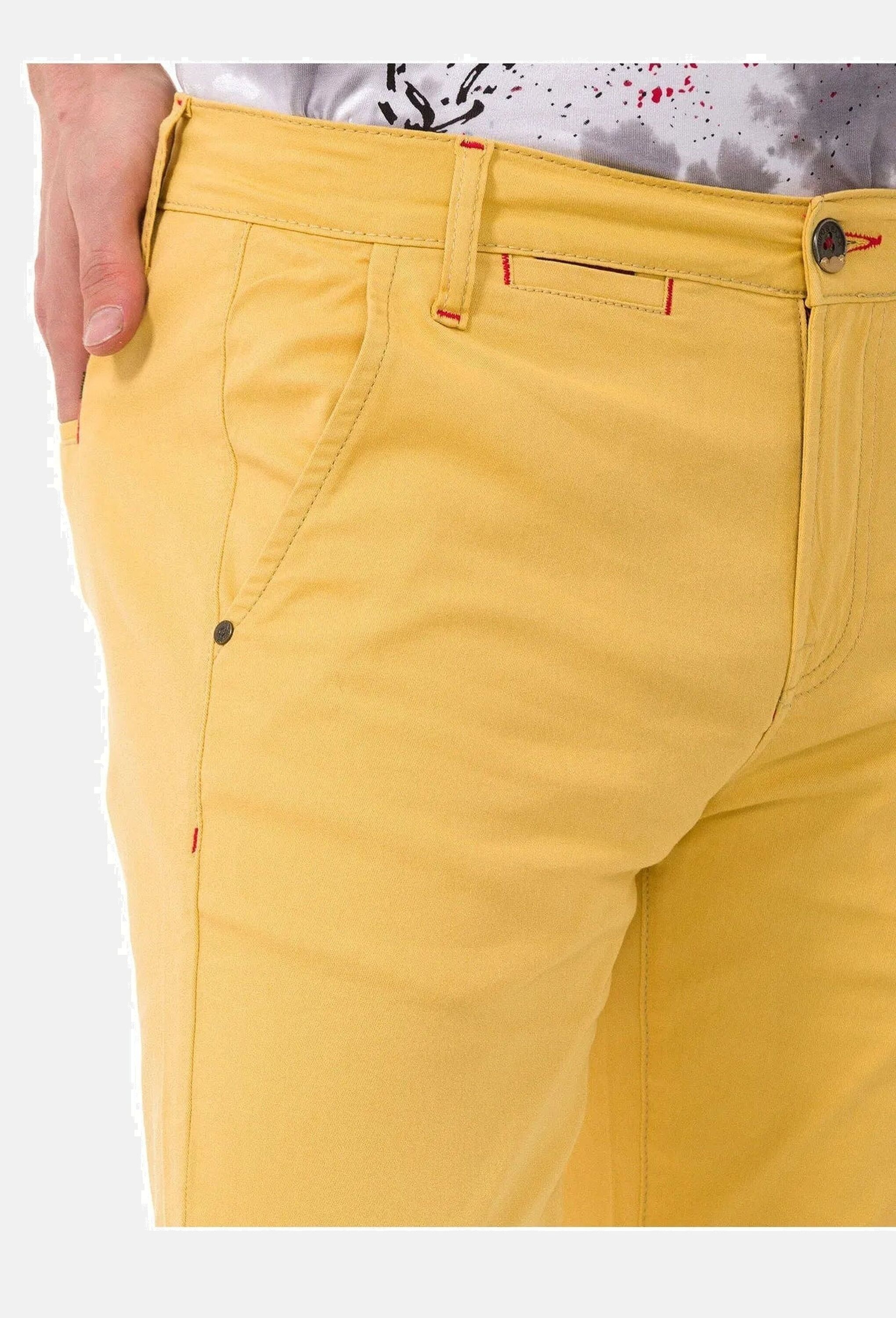 Cipo & Baxx Stoffhose »Cipo & Baxx Hose«  im modischen Slim Fit-Schnitt, CD842