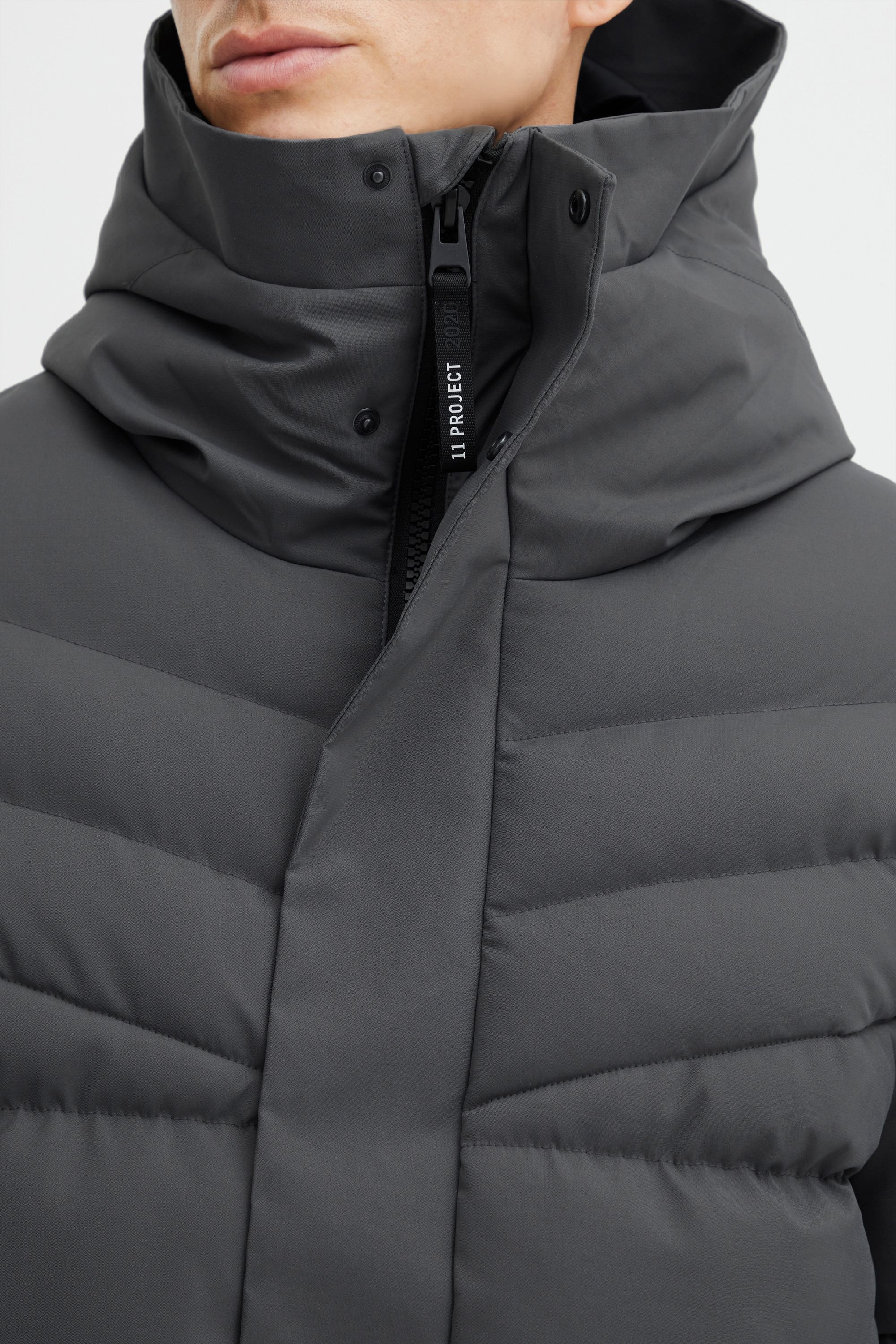 11 Project Steppjacke »Steppjacke PRDemir«, mit Kapuze