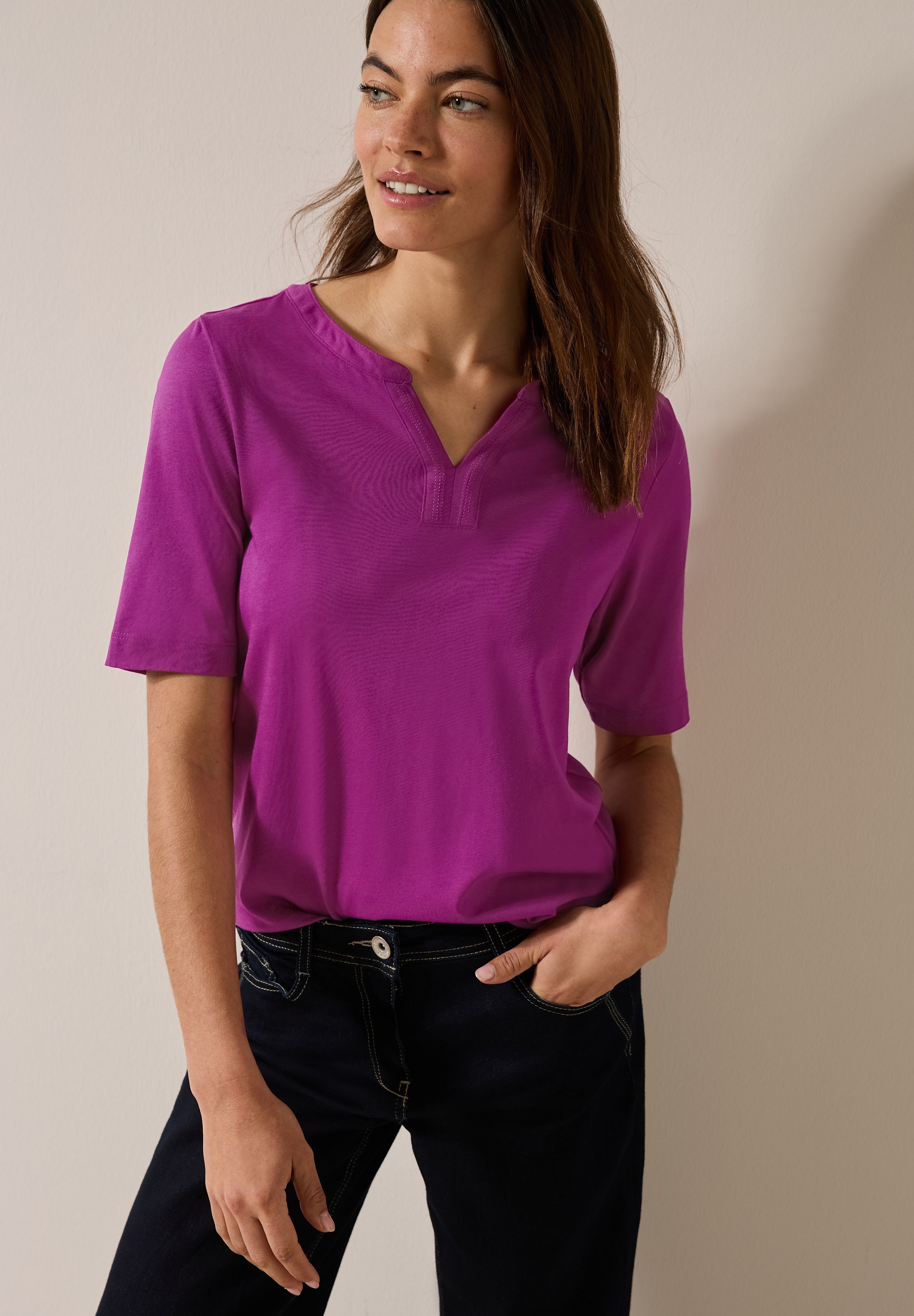 Cecil T-Shirt, im Tunik-Look