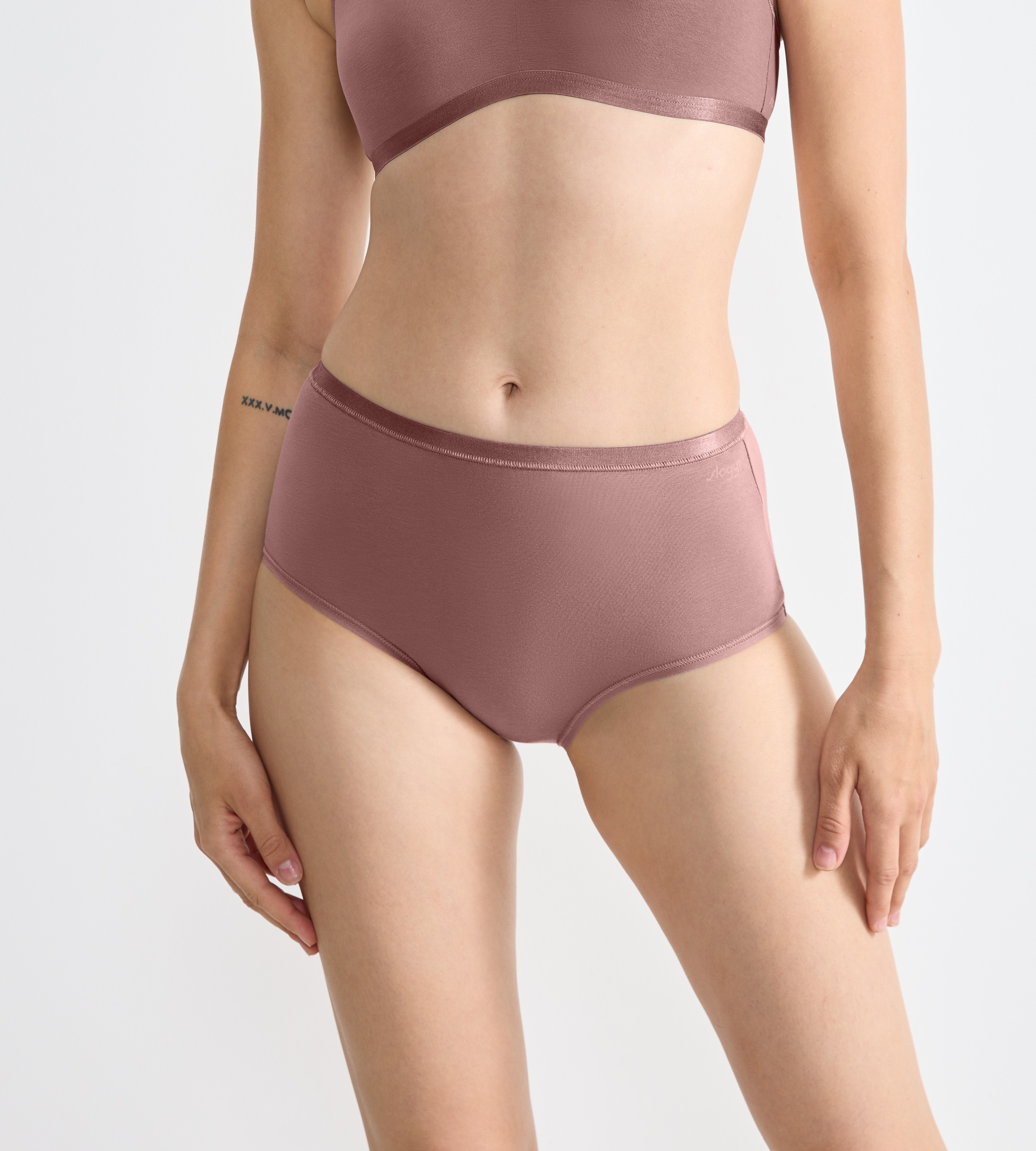 sloggi Slip »GO Daily Cotton Highwaist 3P«, (3er Pack), glanzeffekt Details