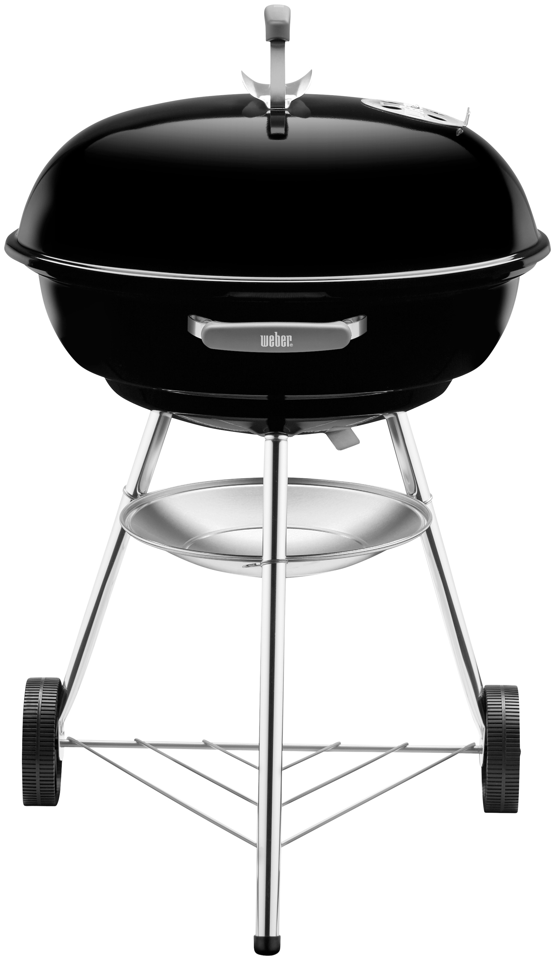 Weber Holzkohlegrill »Compact, 57 cm, Black«, Kugelgrill