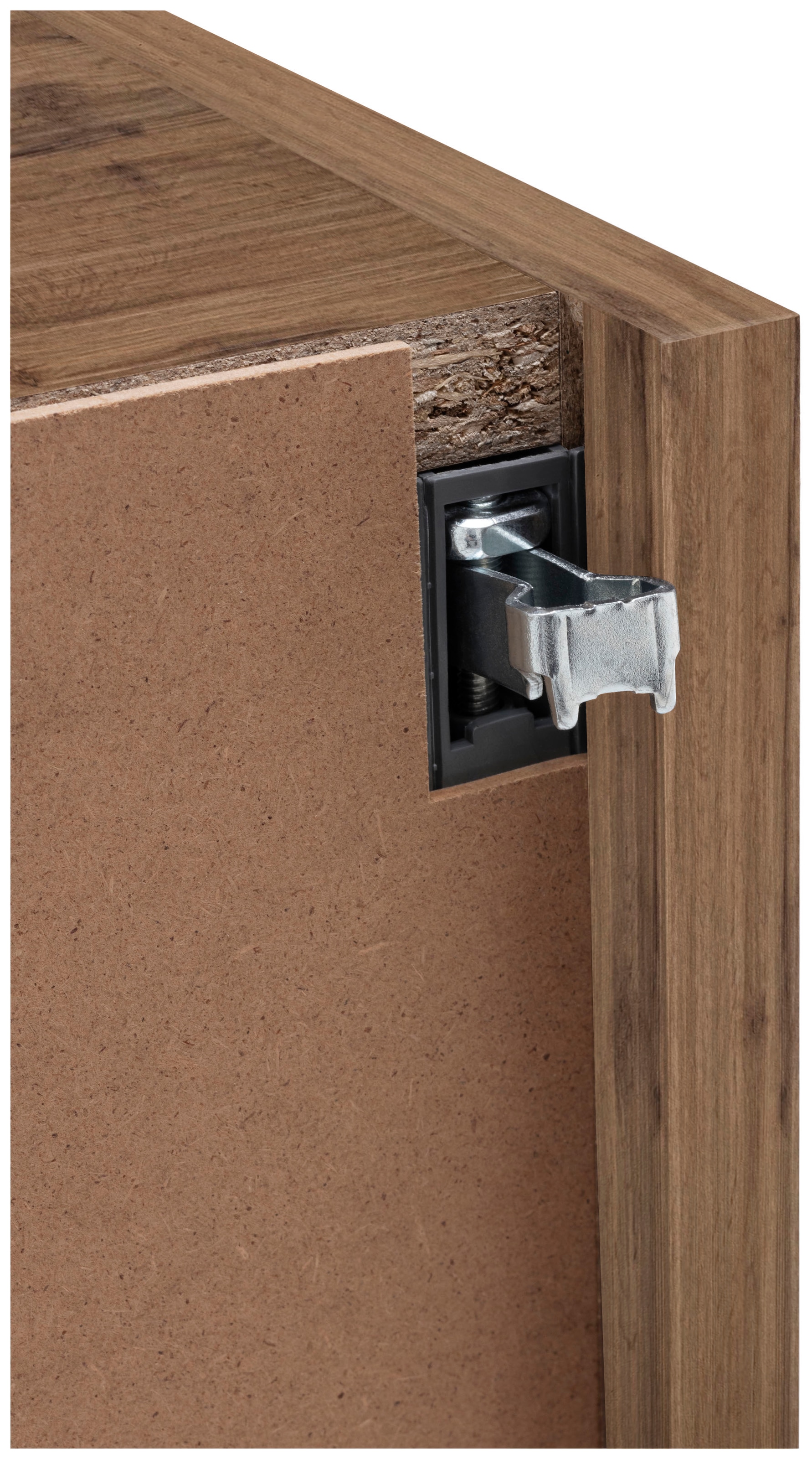 welltime Hängeschrank »Trento, verschiedene Ausführungen und Farben«, Badmöbel, Breite 30 cm, 1 Tür, 2 Einlegeböden, Made in Germany