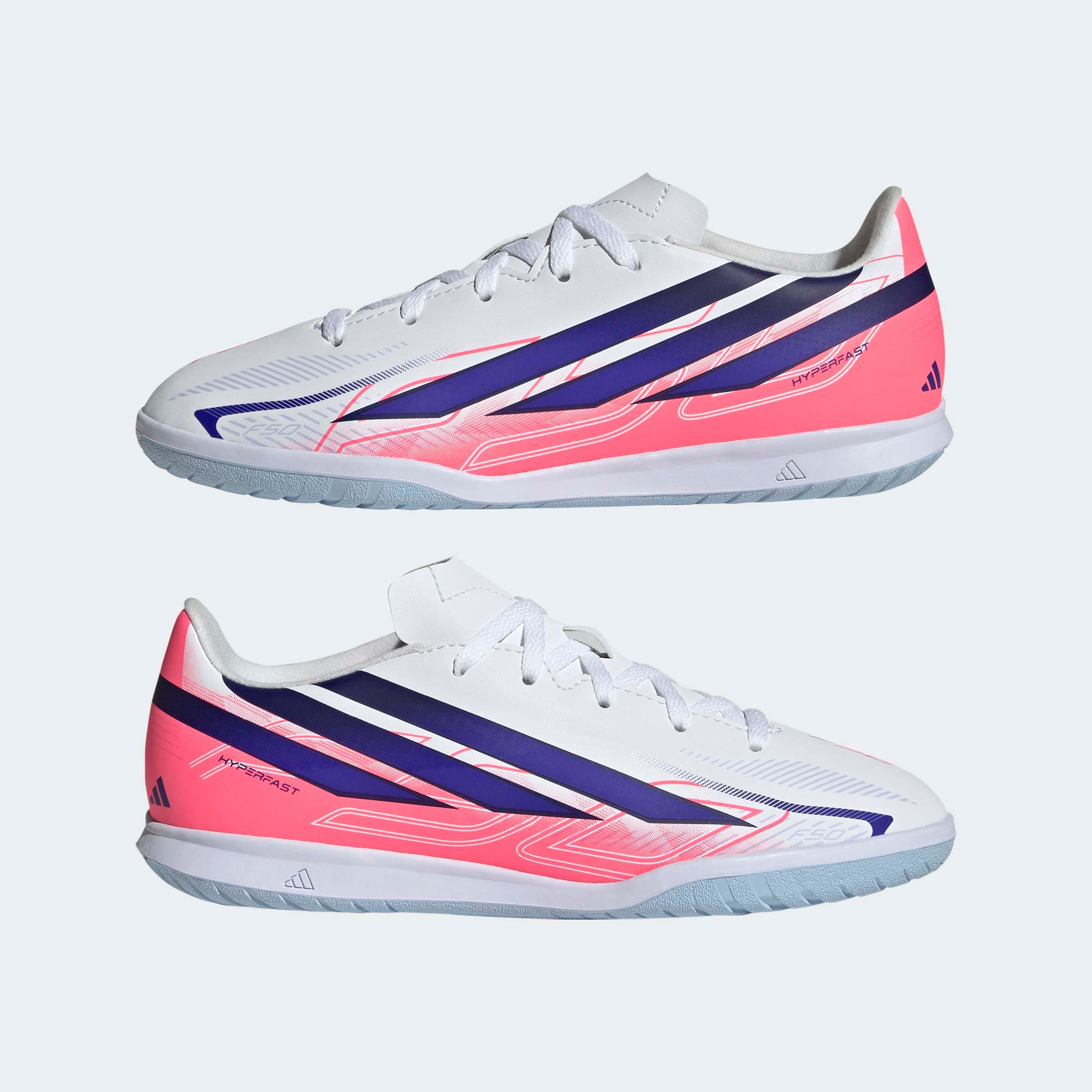 adidas Performance Fußballschuh »F50 HYPERFAST CLUB KIDS , HALLE«  für Hallenboden, für Jugendliche & Kinder