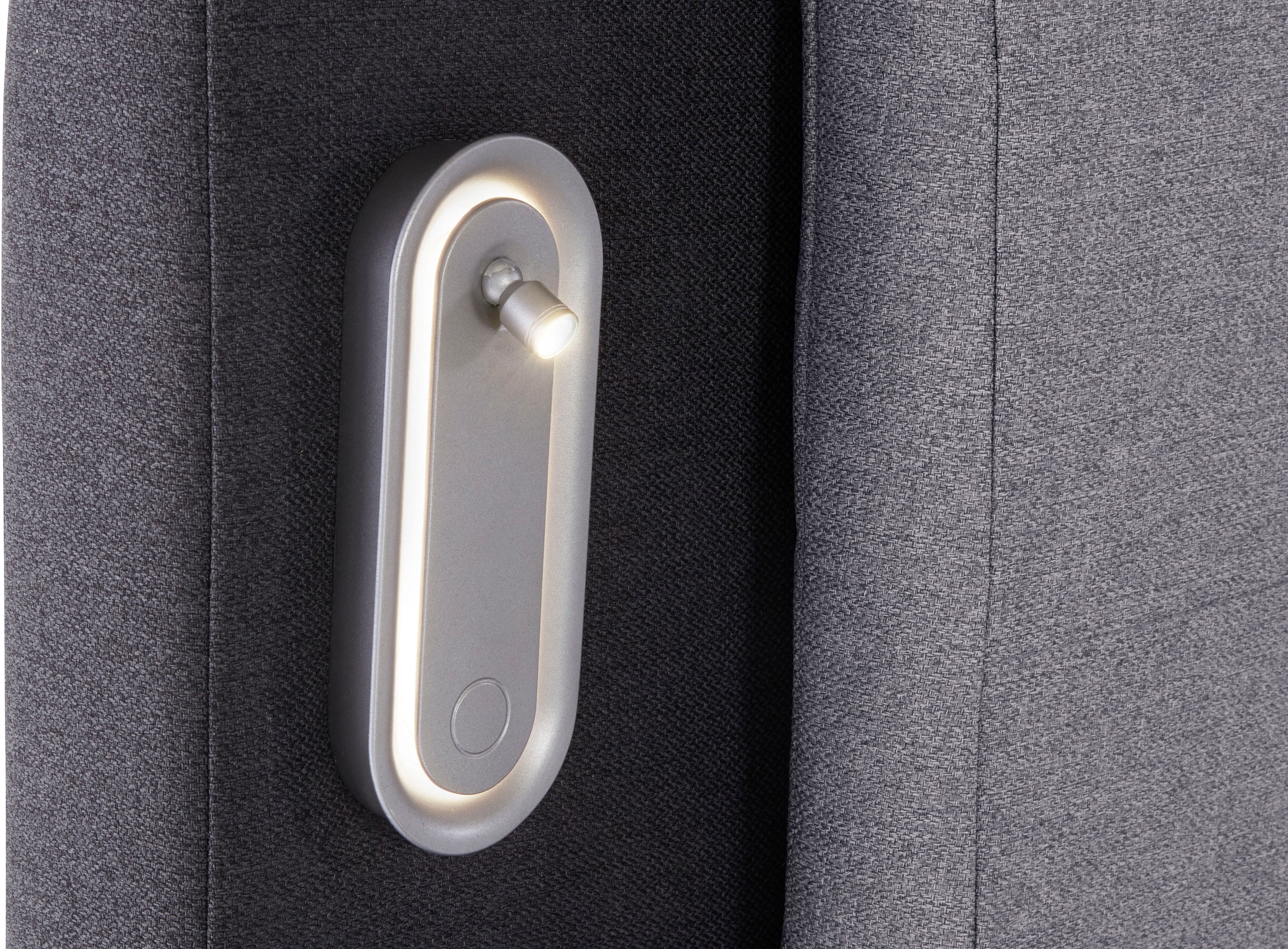 COLLECTION AB Boxspringbett »Borna«, inklusive Bettkasten, LED-Beleuchtung und Topper