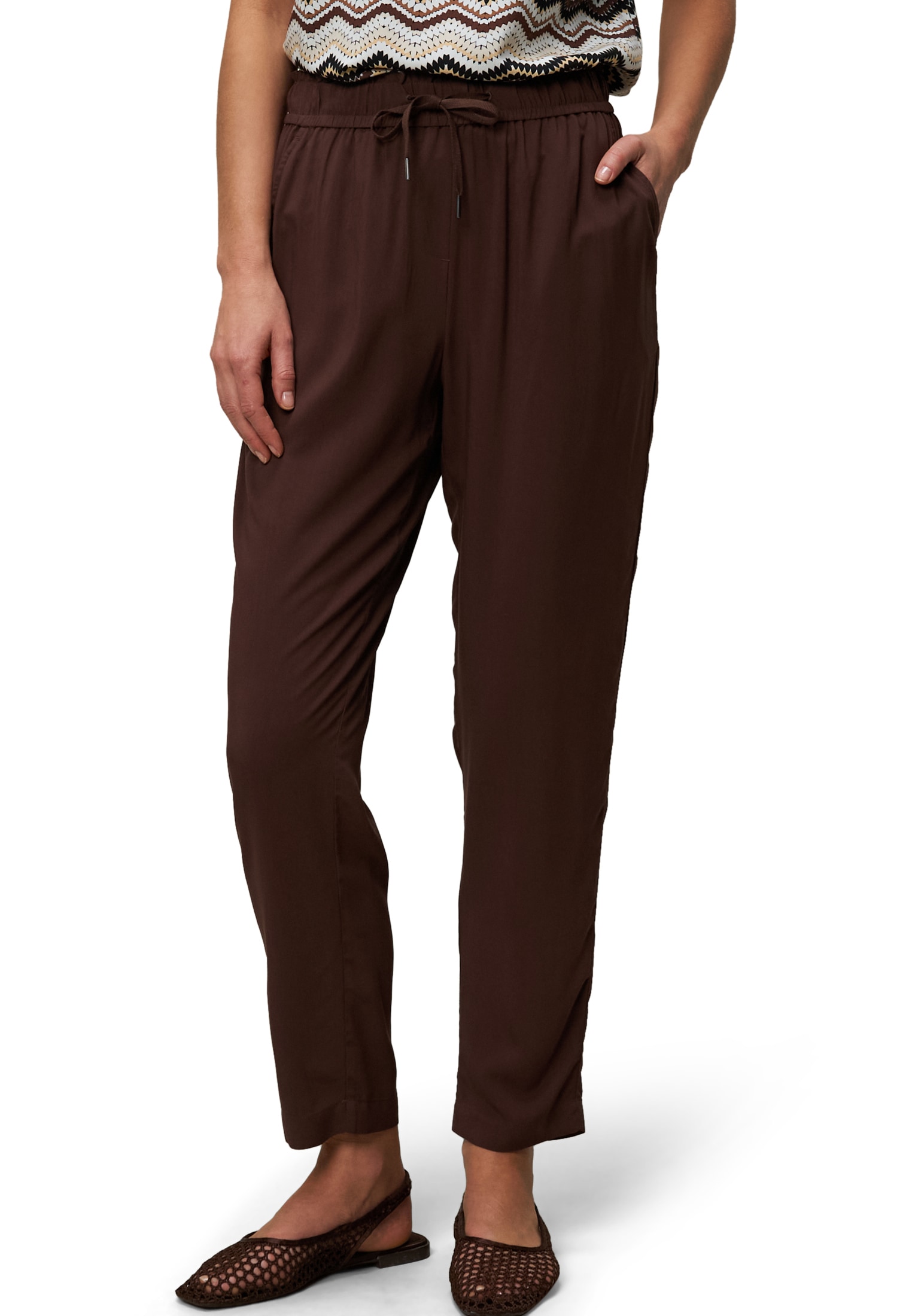 Zero Schlupfhose »Schlupfhose mit Tunnelzug 28 Inch«