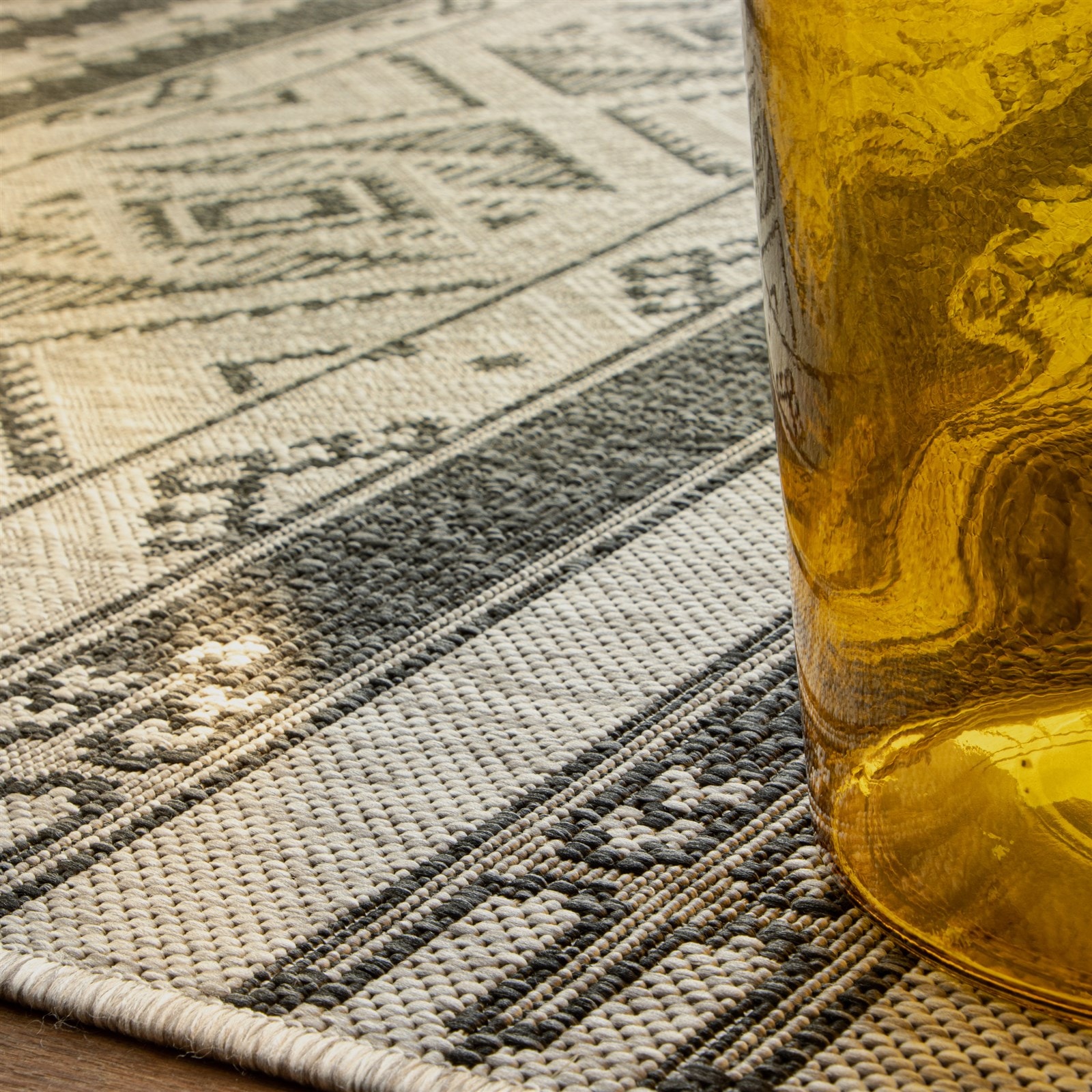 Kayoom Teppich »Nautic 886« rechteckig 7 mm Höhe Flachgewebe, In -und Outdoor geeignet