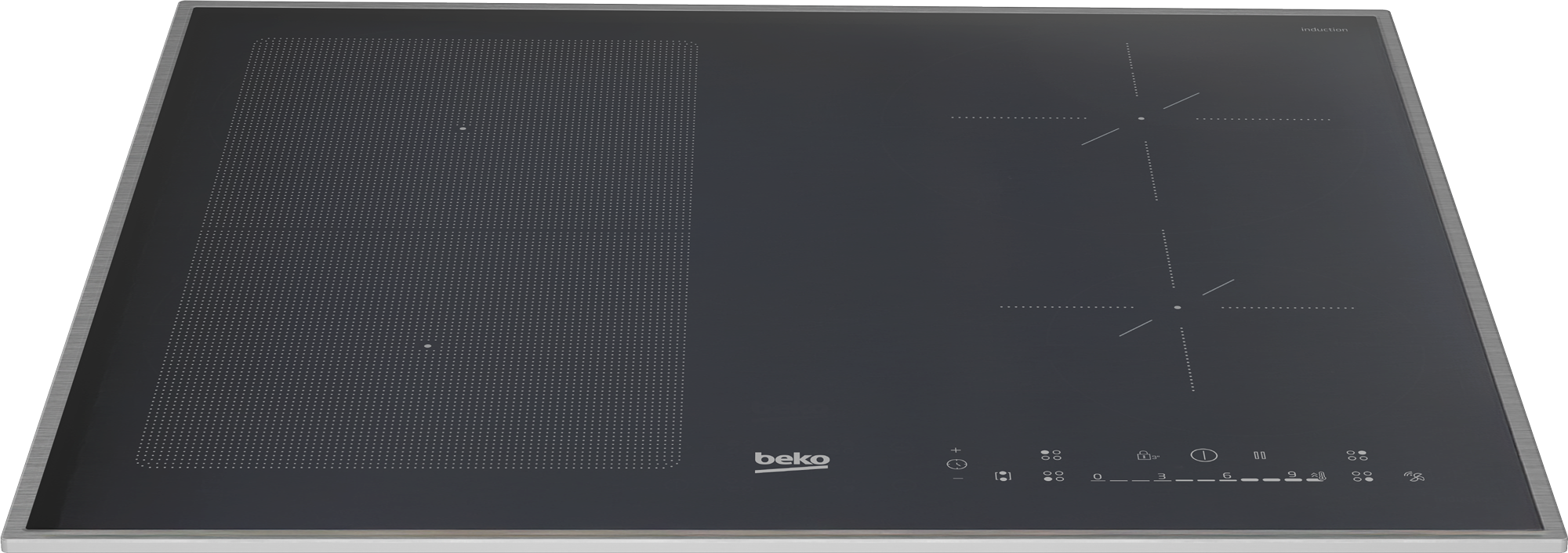 BEKO Flex-Induktions-Kochfeld »HII64601AFTX« Stop&Go – Pause drücken und später genau dort weitermachen
