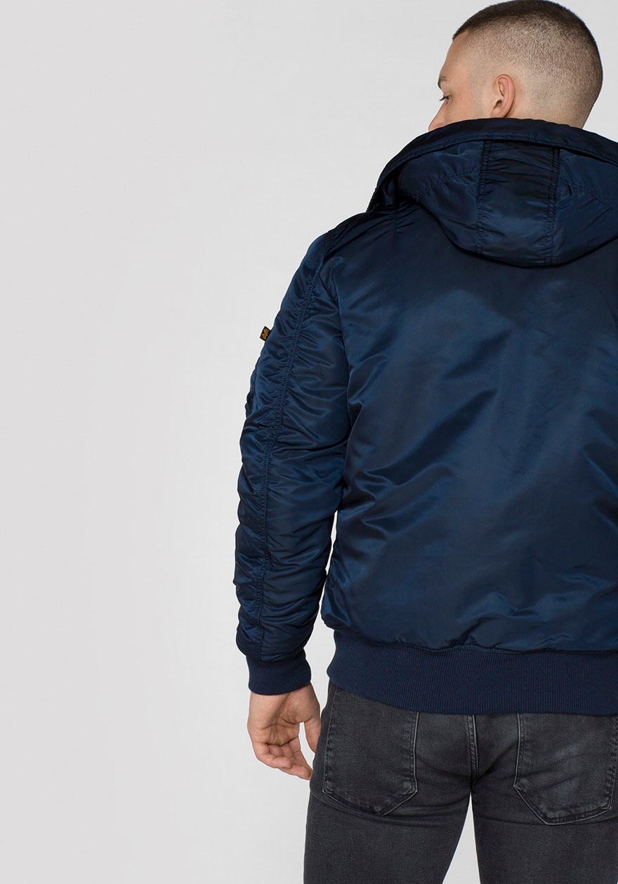 Alpha Industries Bomberjacke »MA-1 HOODED«, mit Kapuze