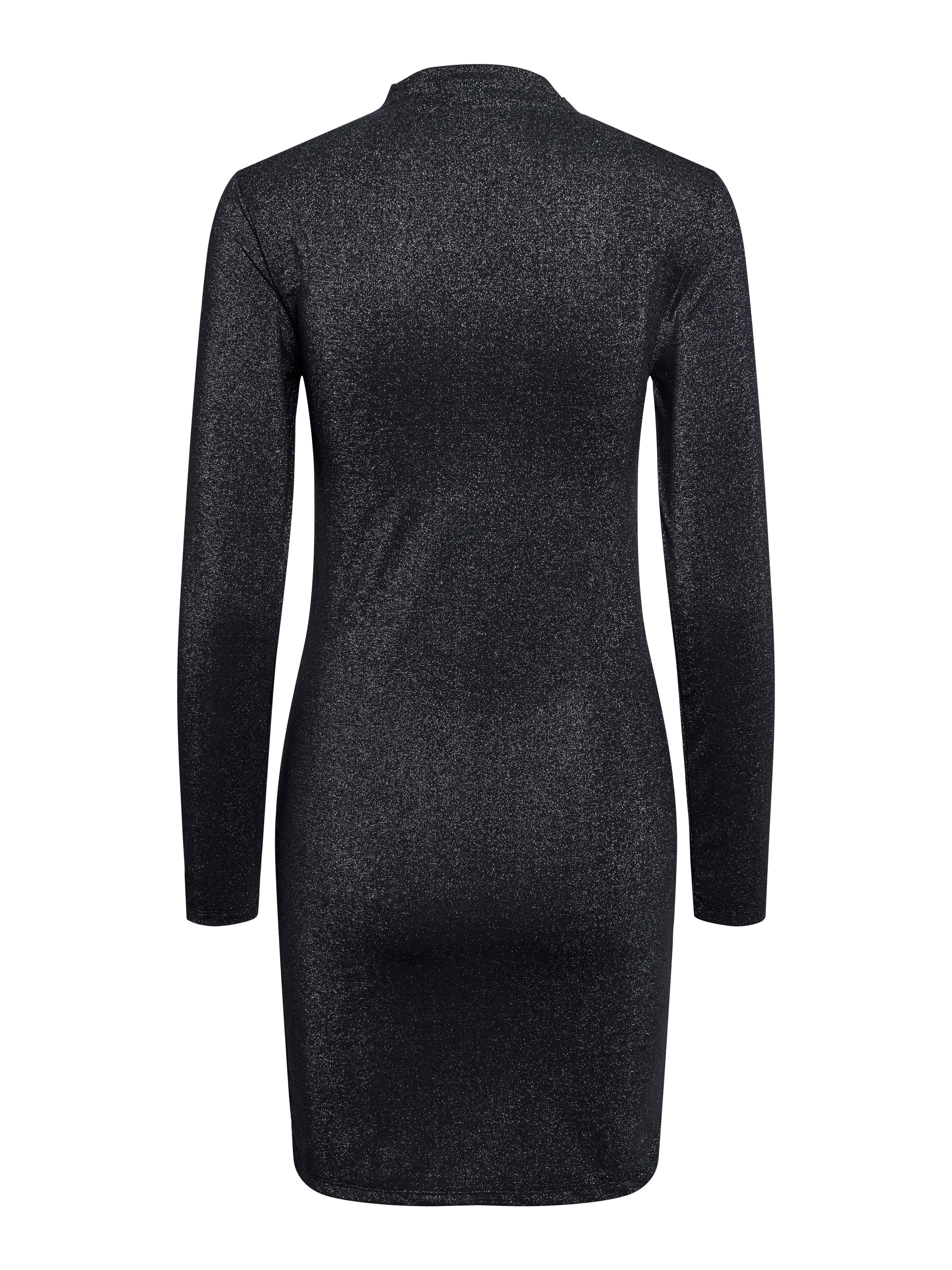 pieces Minikleid »PCMONICA LS GLITTER DRESS NOOS«, Glitzerstoff, das perfekte Outfit für eine lange Partynacht