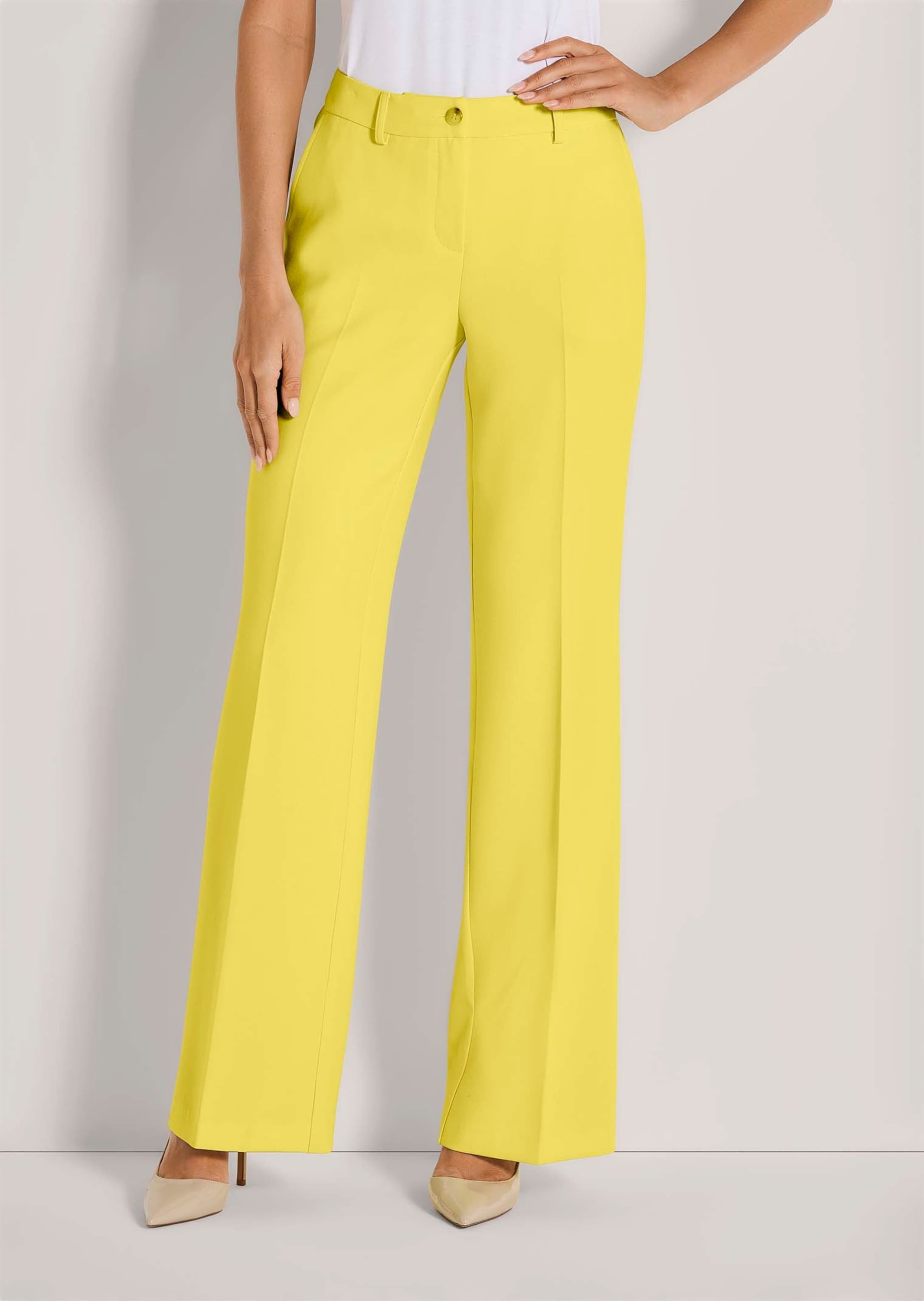 MADELEINE Bügelfaltenhose »Hose Elegante Marlenehose mit Bügelfalten«