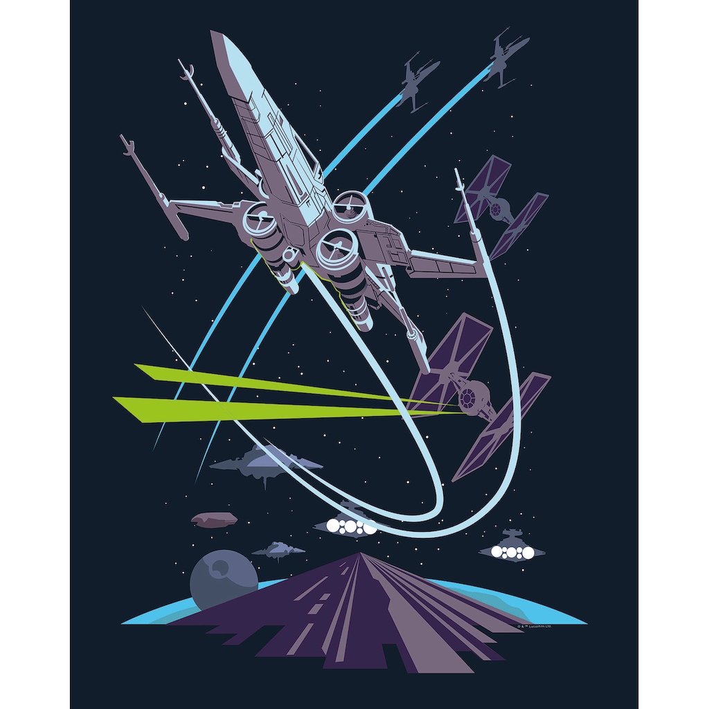 Komar Poster »Star Wars Classic Vector X-Wing«, Star Wars, (1 St.)