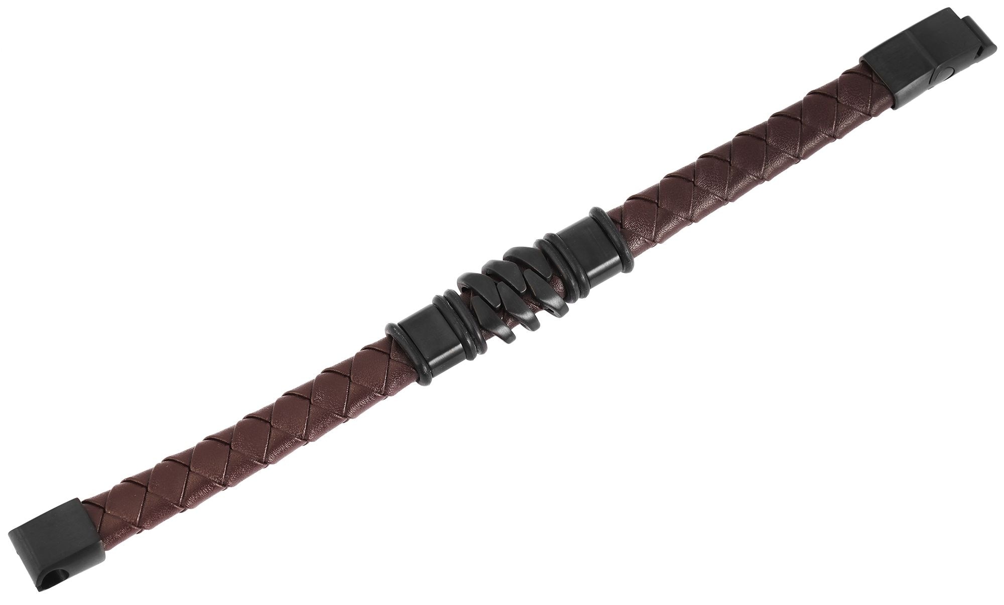 Adelia´s Armband »Herren Armband aus Leder 21,5 cm«