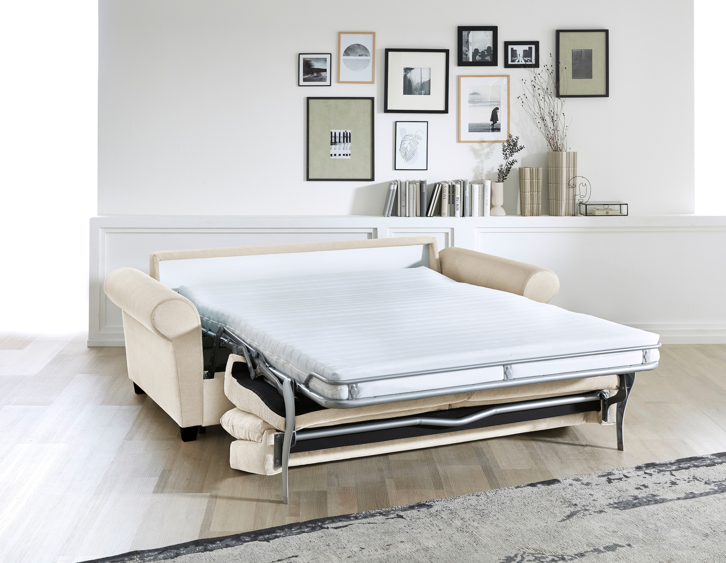 Bali Schlafsofa, komfortabler Ergoflex-Lattenrost