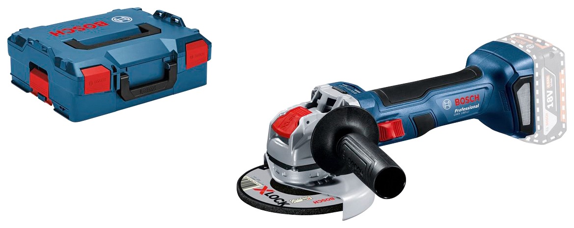 Bosch Professional Akku-Winkelschleifer »GWX 18V-7 Professional«, mit Kofer, ohne Akku und Ladegerät